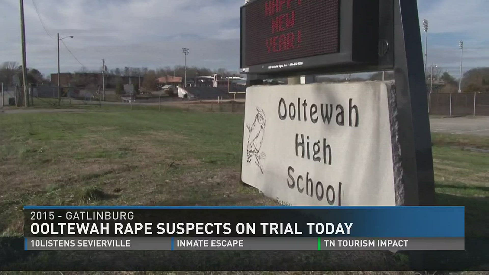 The trial of three former Ooltewah High School basketball players charged with the rape of teammate started Tuesday.