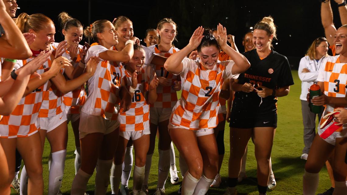 Tennessee Soccer stuns North Carolina with first-ever win against a No. 1 opponent