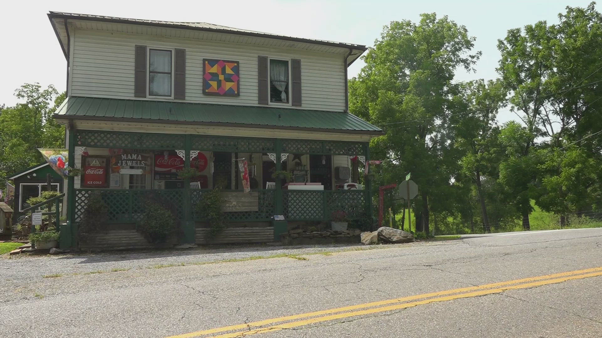 The old T.H. Ellis General Store looks like a regular store, filled with dry goods and knickknacks. But they're part of a collection that's owned by a local couple.