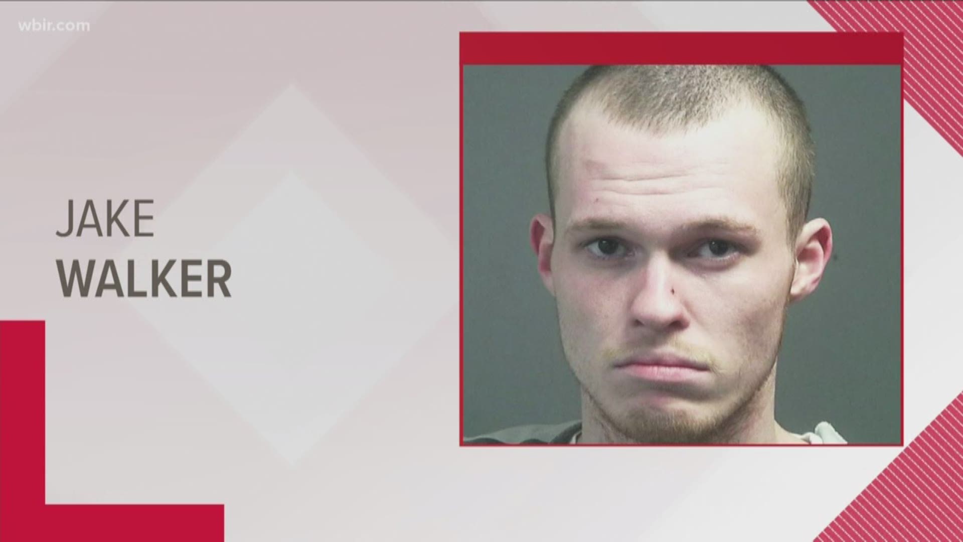 Jake Robert Walker, 22, was arrested for leaving the scene of an accident resulting in death or personal injury, according to the Blount County Sheriff's Office.