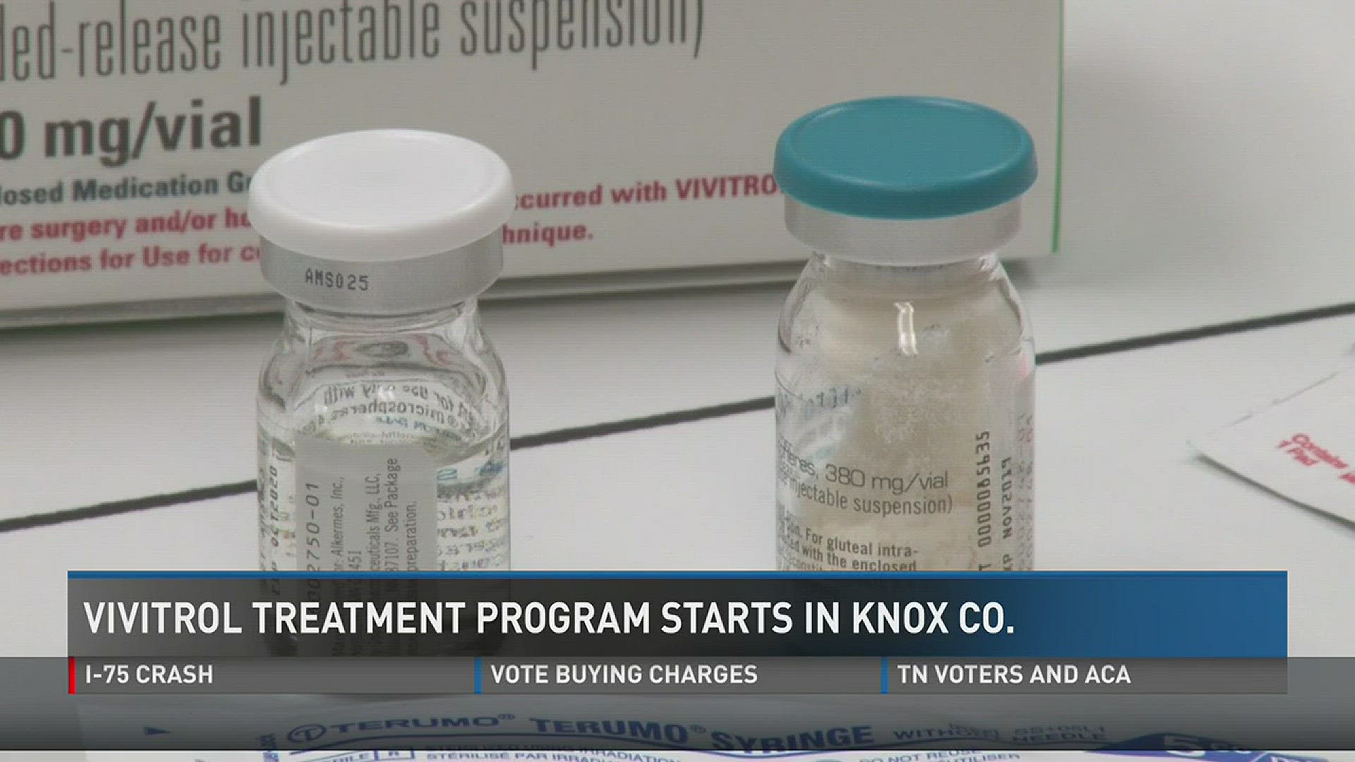 Feb. 27, 2017: A select group of nonviolent offenders at the Knox County jail are now getting Vivitrol injections. The drug takes away cravings and prevents the user from getting high on opiates.
