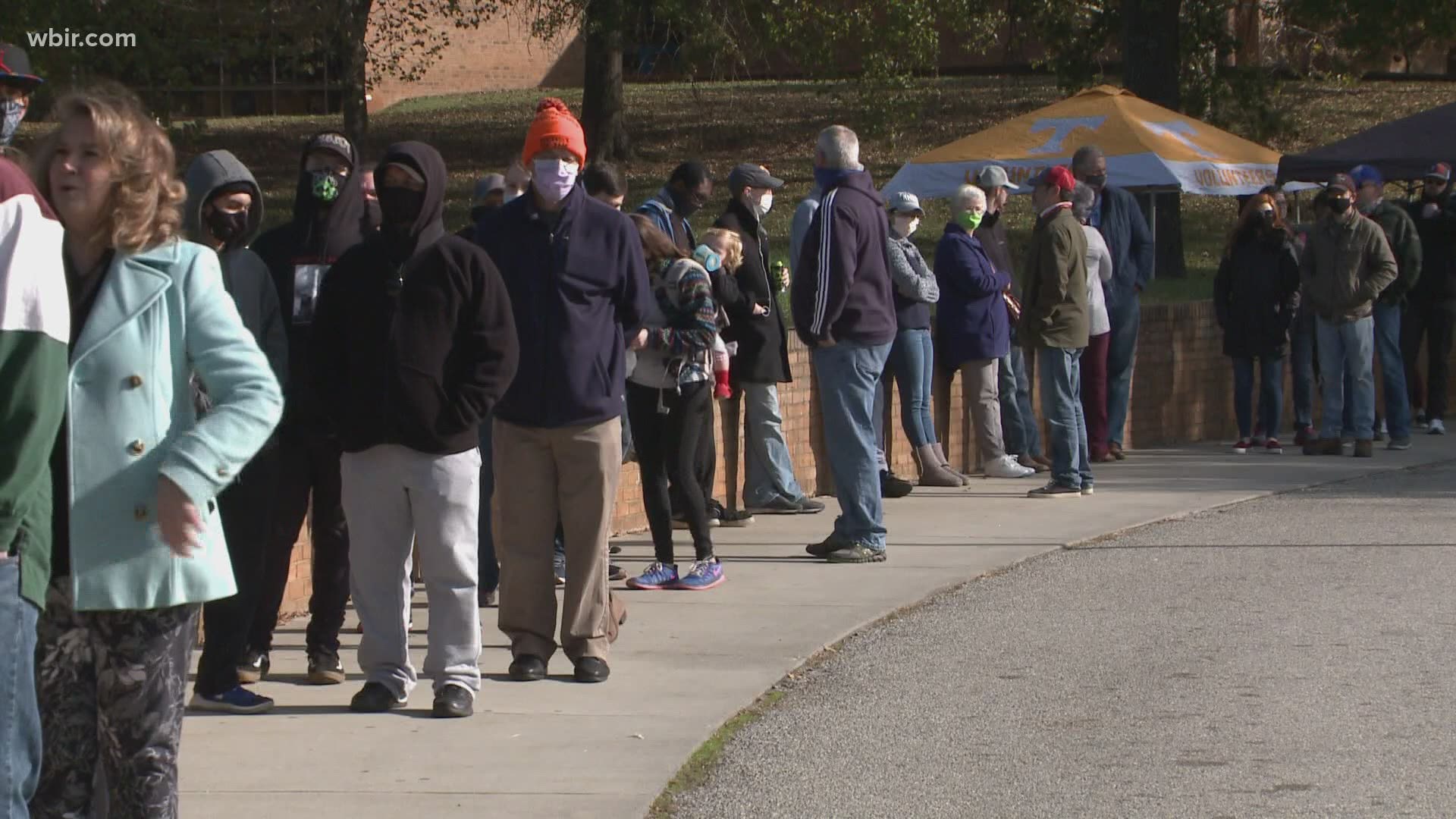 A record-breaking number of people cast a ballot in Knox County, with many voting early.