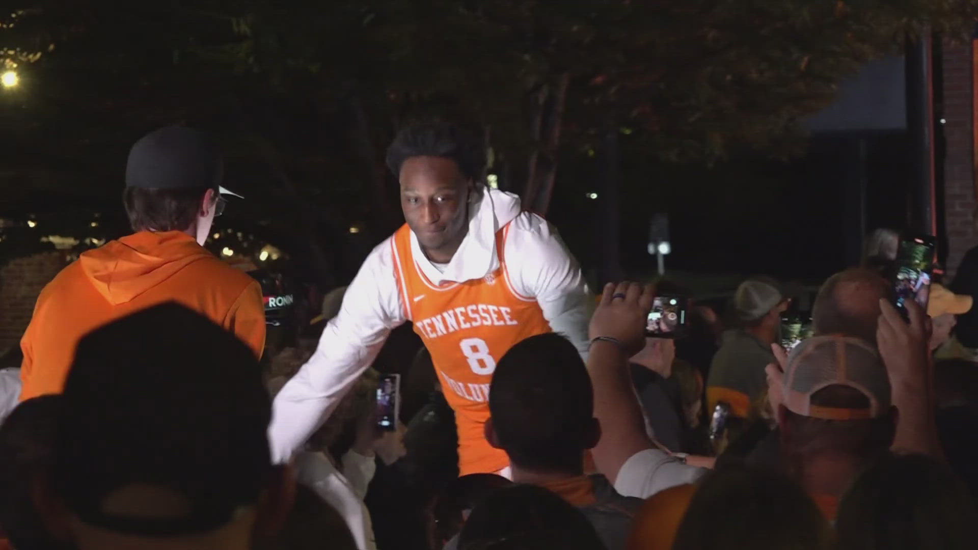 The event brings out the University of Tennessee's men's and women's basketball teams ahead of the start of the season.