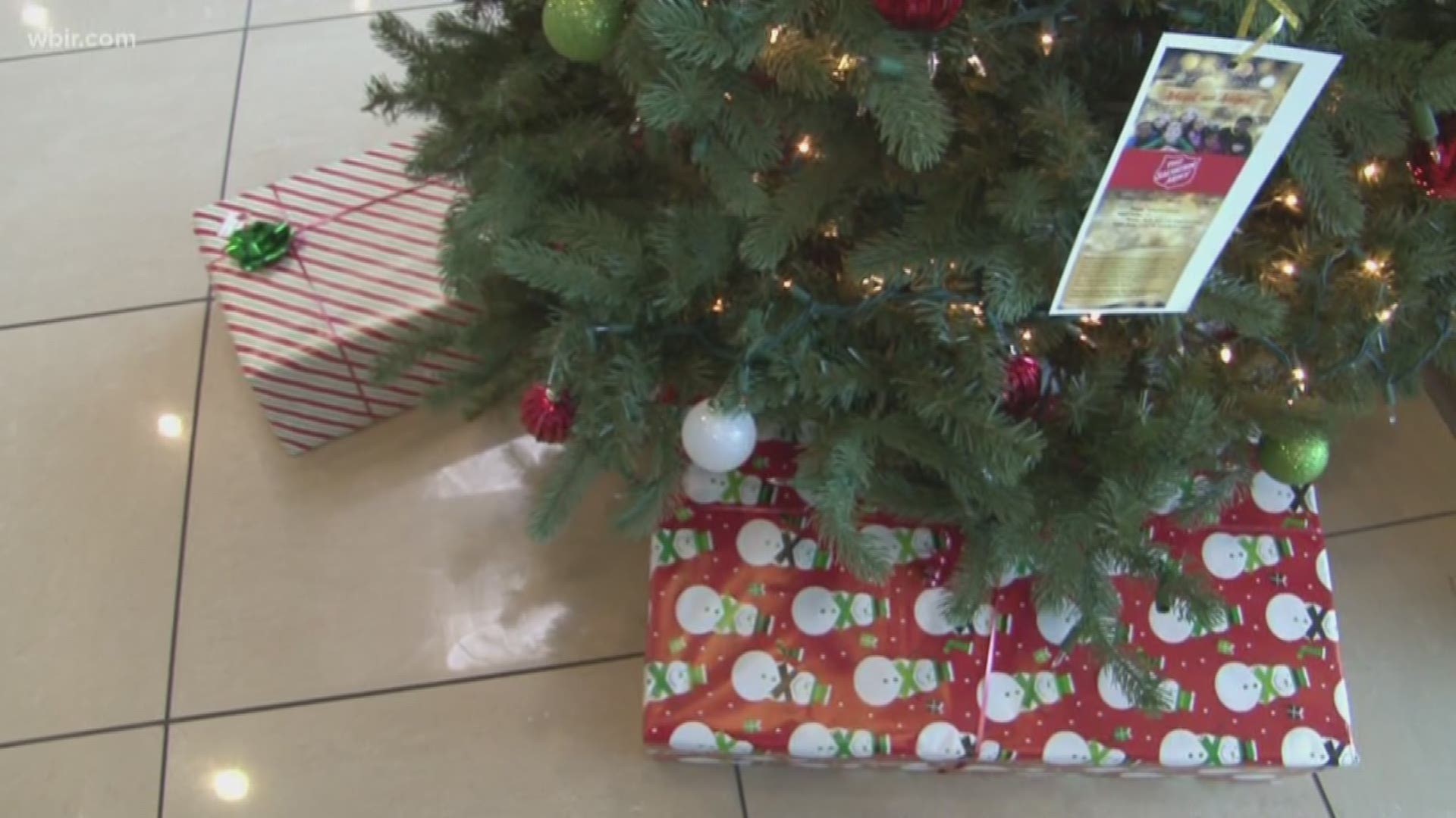 The Salvation Army said there were more Angel Tree applications this year than in the past.