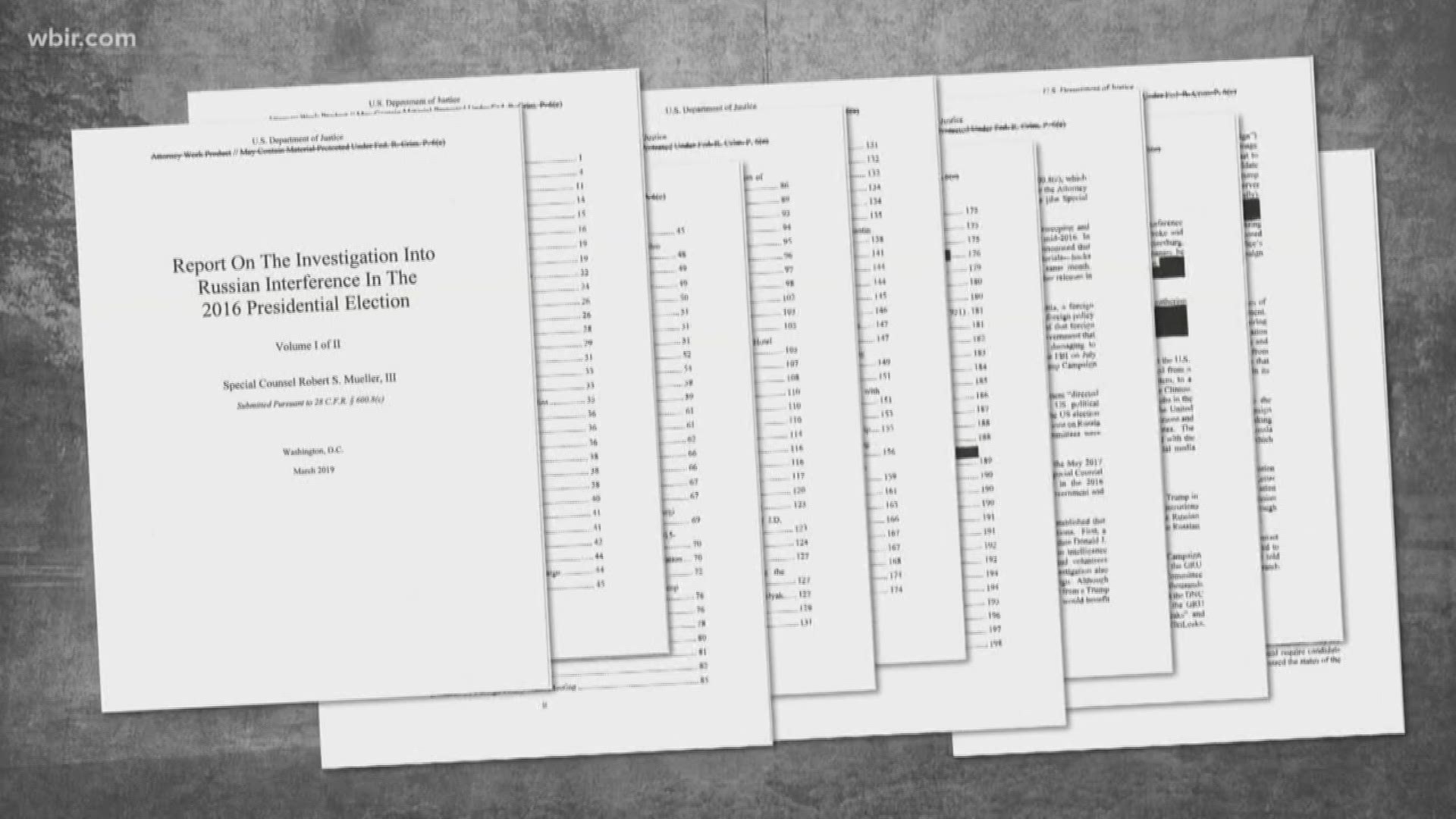 The 448-page document compiles almost two full years of the investigation into Russian meddling in American politics.