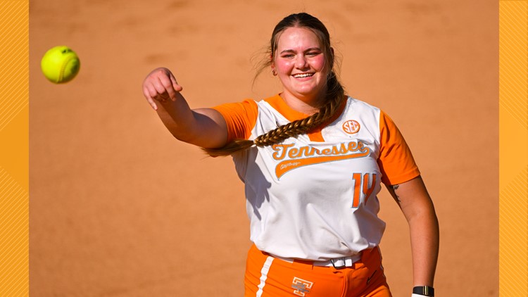Tennessee pitcher Ashley Rogers gives emotional response on what it means to be a Lady Vol