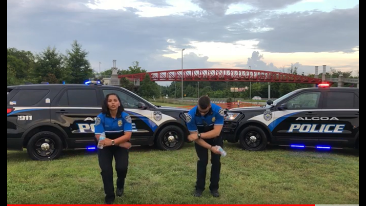 This Video Of Alcoa Pd Doing The Git Up Challenge Is Two Minutes And