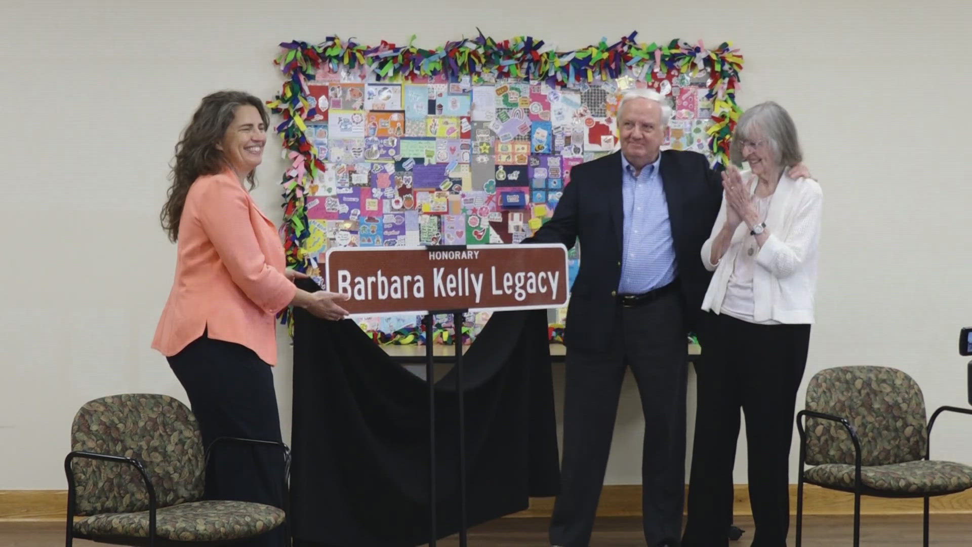 Knoxville honors community leader Barbara Kelly by naming a street after her for helping low-income families through CAC for nearly 60 years.