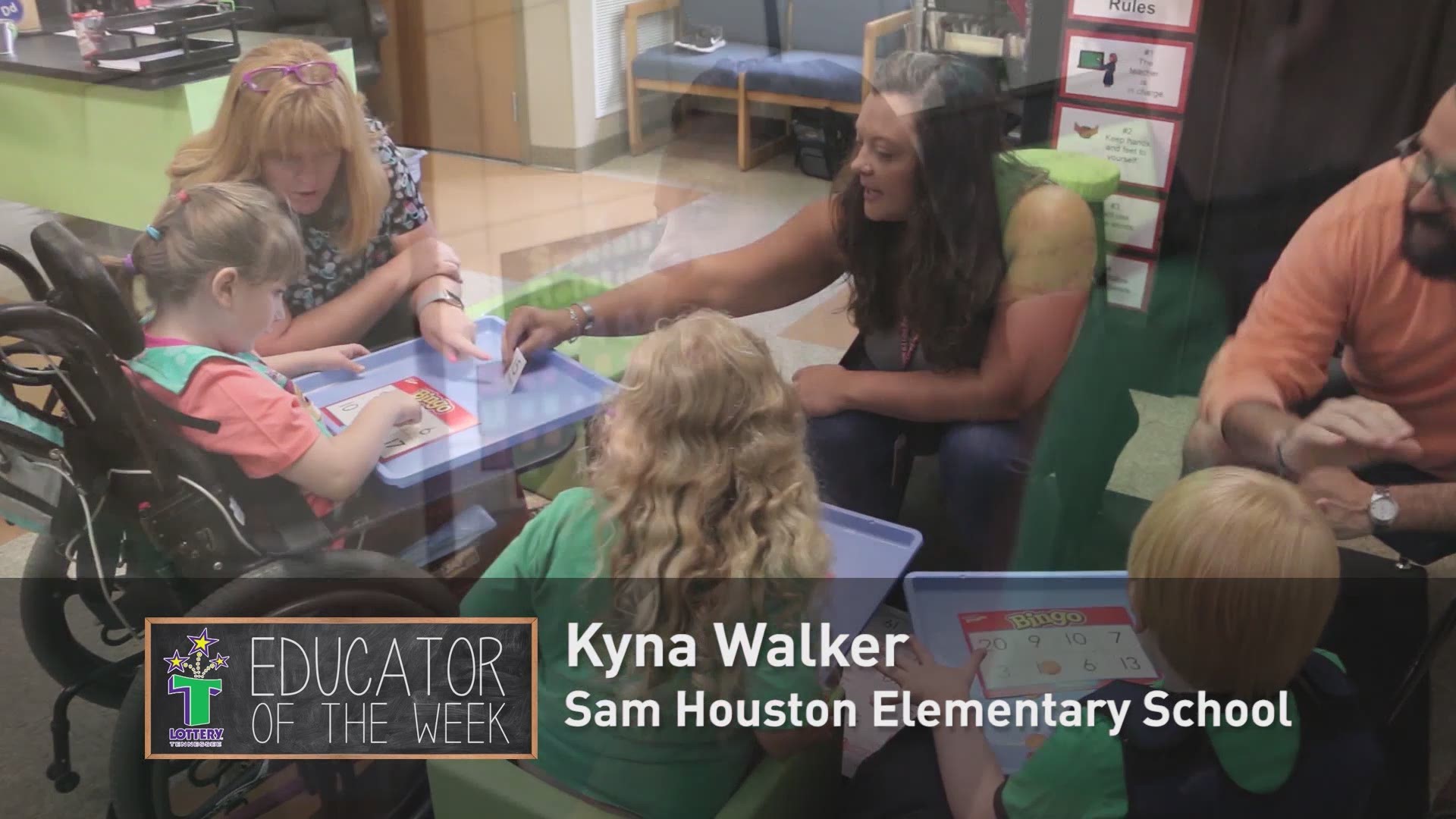 The educator of the week 8/14 is Kyna Walker.