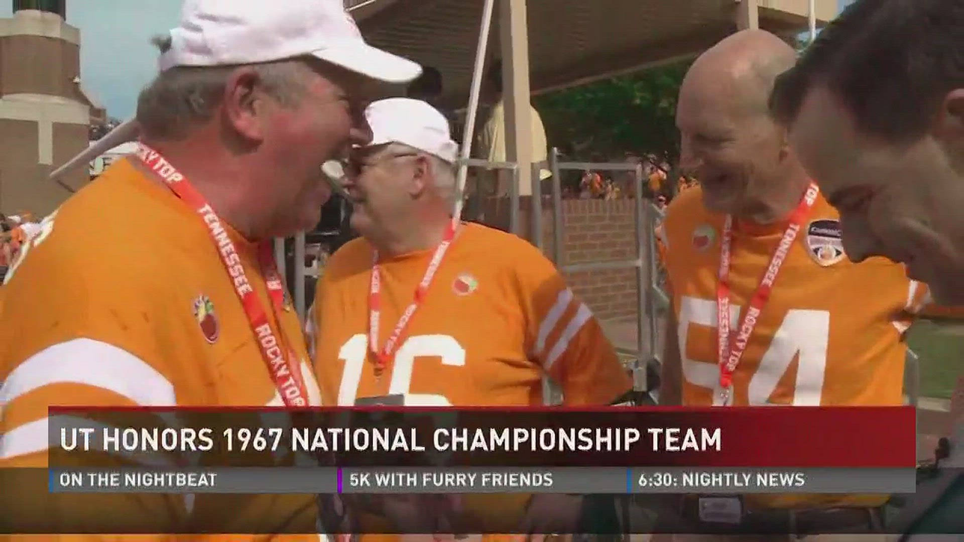 UT honors 1967 championship team Saturday afternoon.