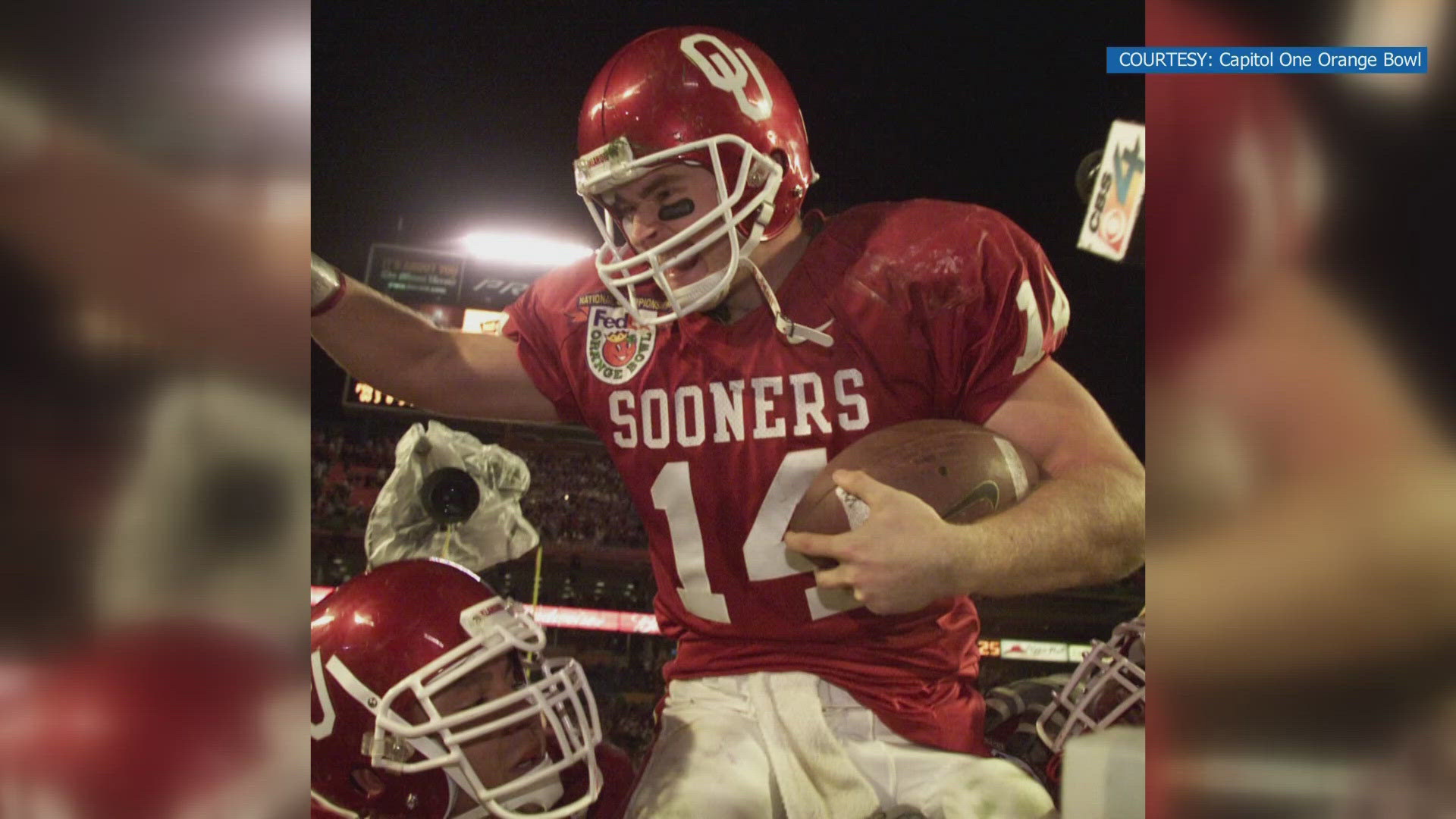 Heupel is on the ballot for his time as a player in Oklahoma.