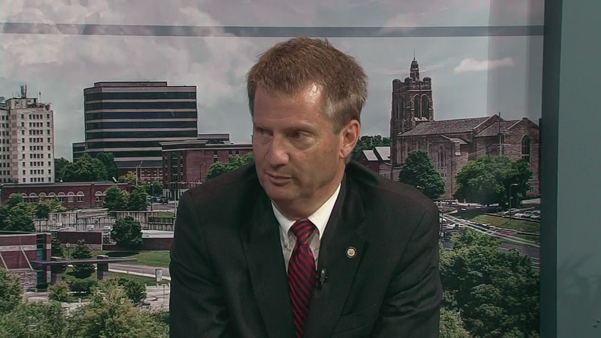 Knox County Mayor Tim Burchett talks about his candidacy for U.S. congressman.