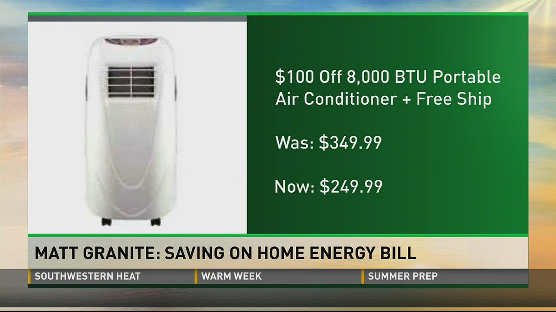 Money man Matt Granite shows how to save on your home energy bill
