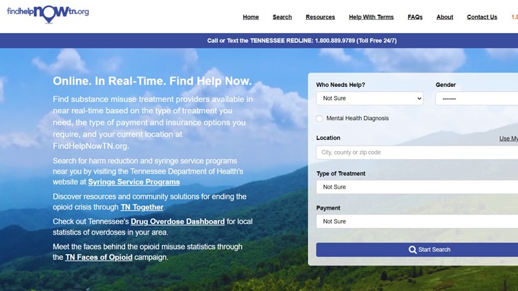 New website connects people across TN with help for addiction recovery