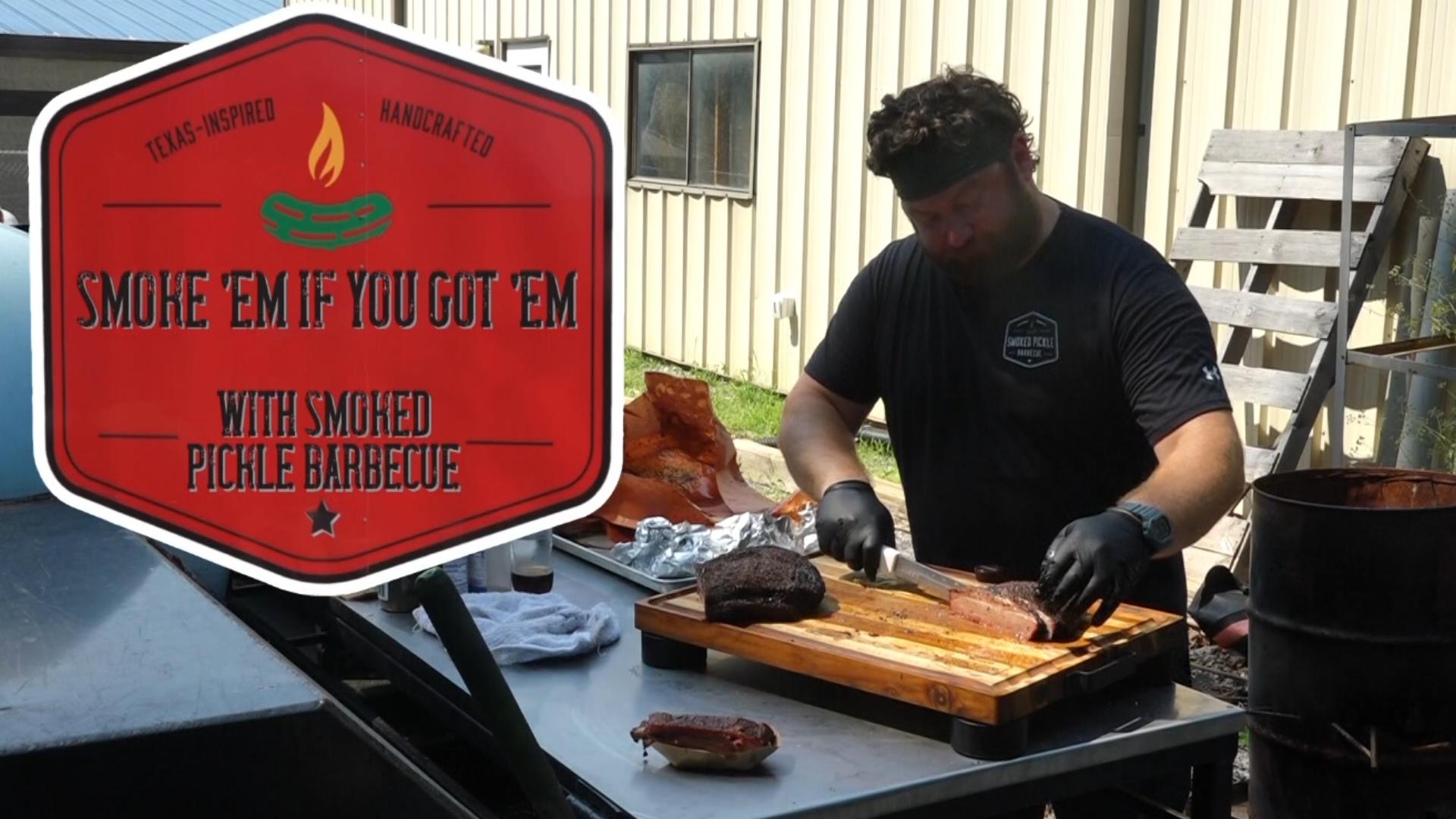 Eric Pickle with Smoked Pickle Barbecue in Knoxville shows you how to smoke up delicious brisket, burgers and more!