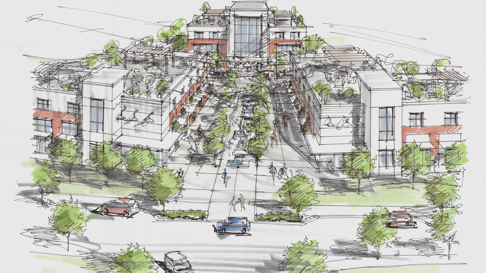 The Oak Ridge City Council has approved a vision to create a new downtown area, which they said would be much like Market Square in Knoxville.