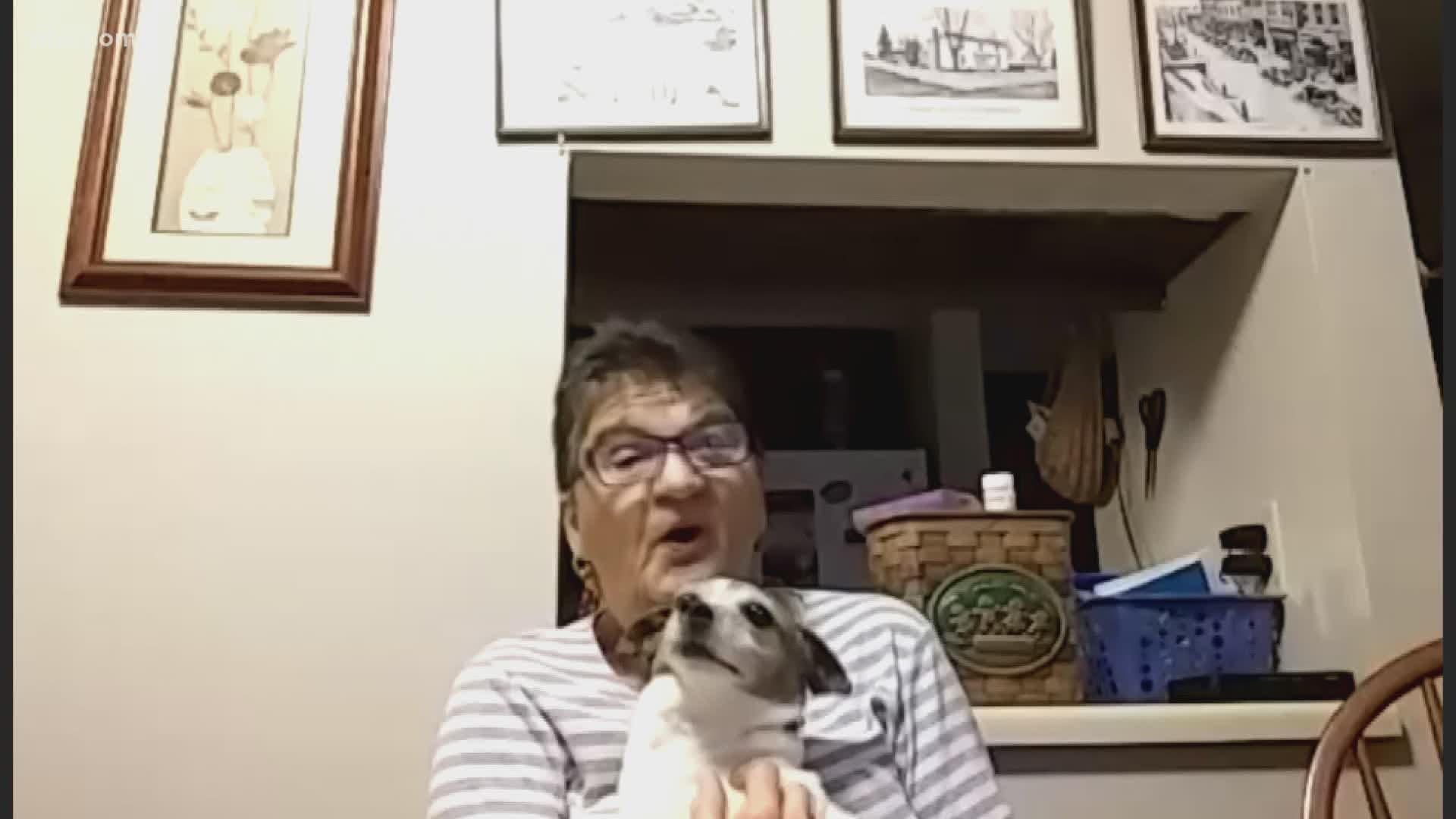 The organization pairs senior citizens with senior pets