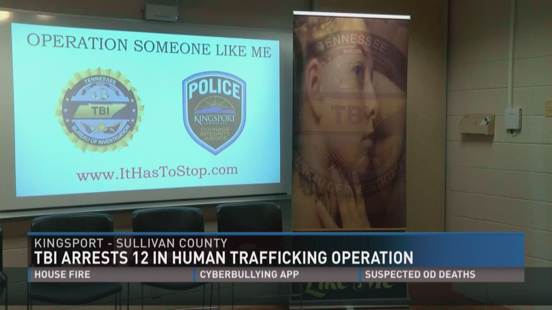 Aug. 15, 2017: A dozen people face felony charges following a 4-day investigation into human trafficking.