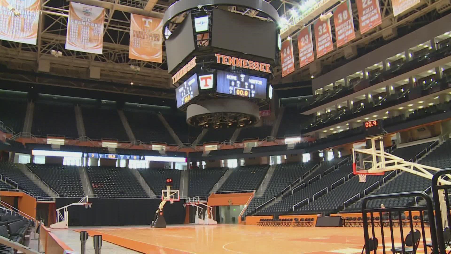 Tennessee is excited to hit the court today, as they host Southern Illinois. The Lady Vols said they are pumped to open the new season in front of fans again.