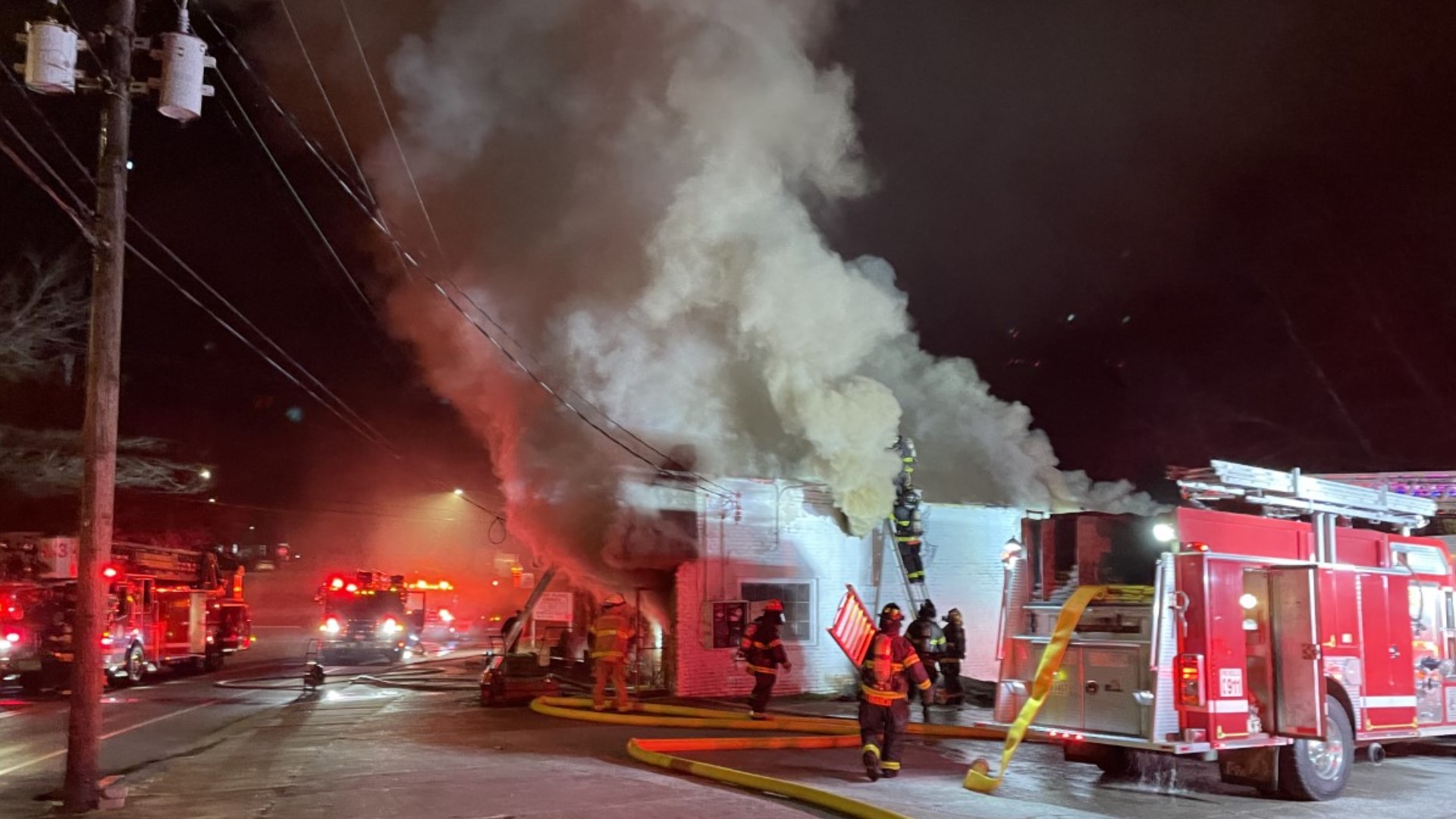 The Knoxville Fire Department said it responded to a vacant church fire and a vacant house fire on Thursday, March 30, around 1 a.m.