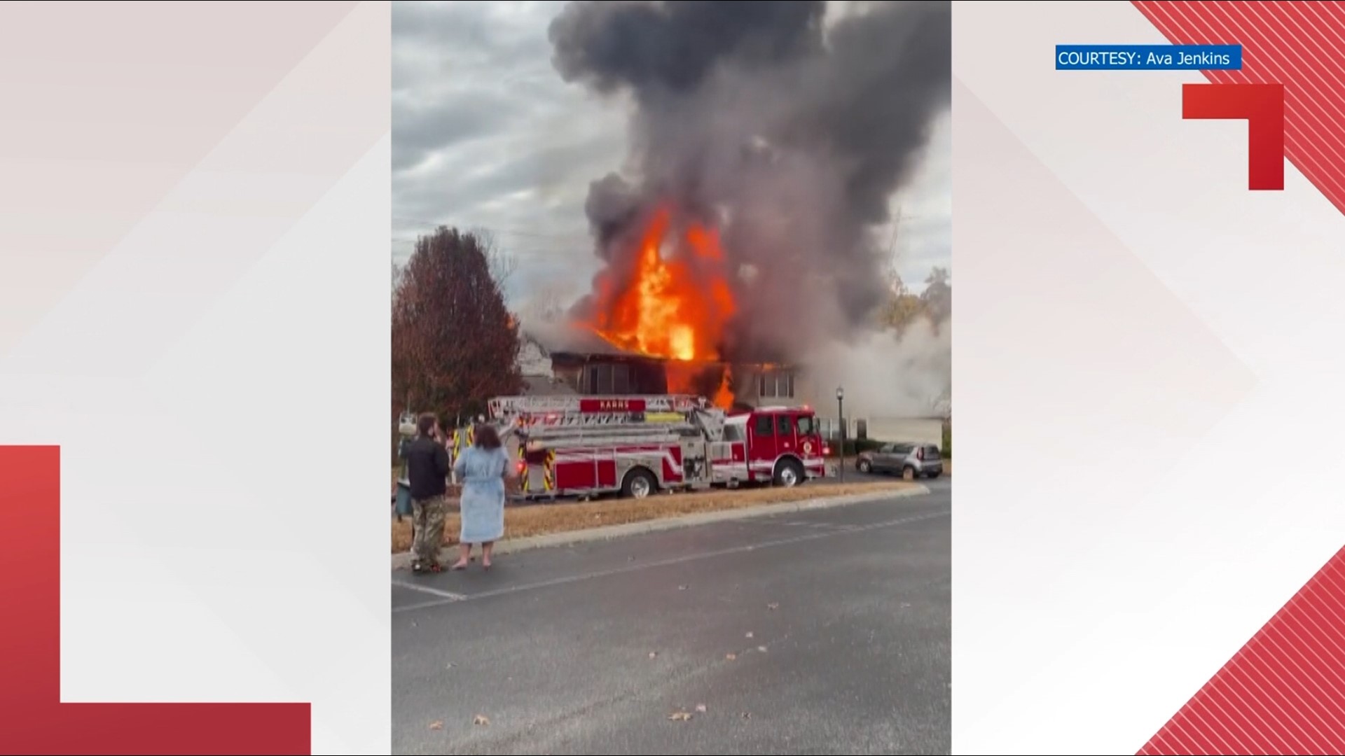 The Knox County Sheriff's Office said one person died after a fire at Forest Ridge Apartments near Karns and Hardin Valley.