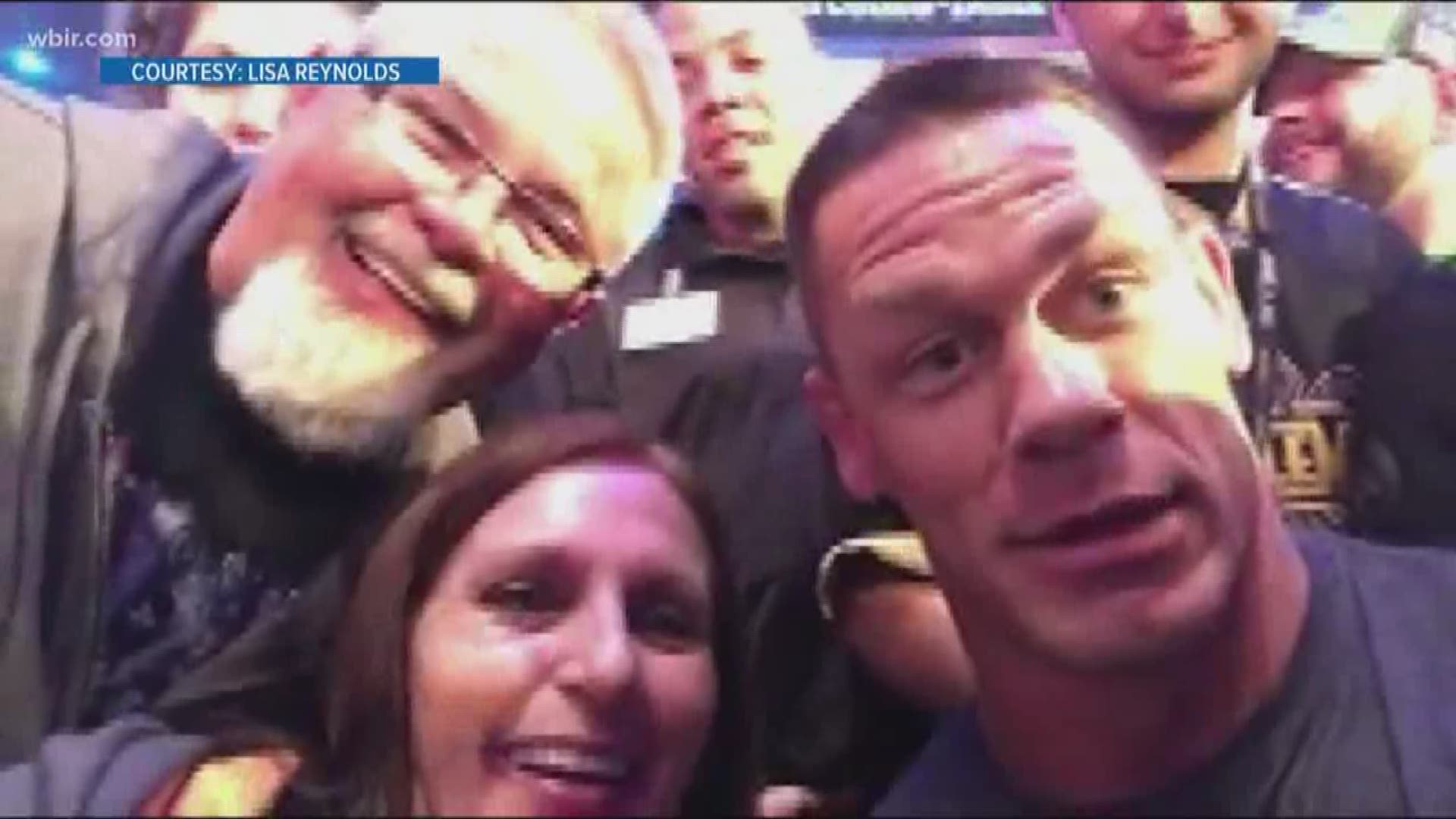 April 9, 2018: John Cena surprised some VFLs by singing a rendition of Rocky Top.