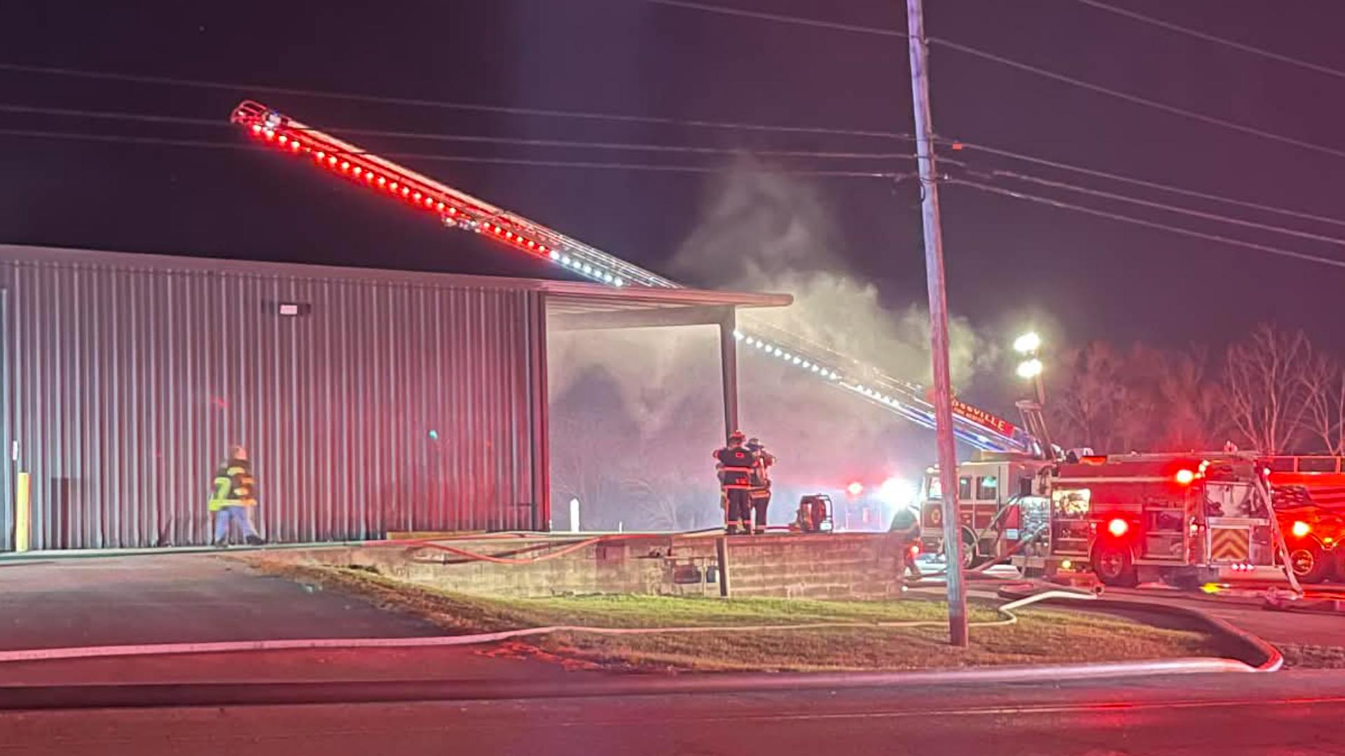 Building housing Cumberland County Elections Office catches fire | wbir.com