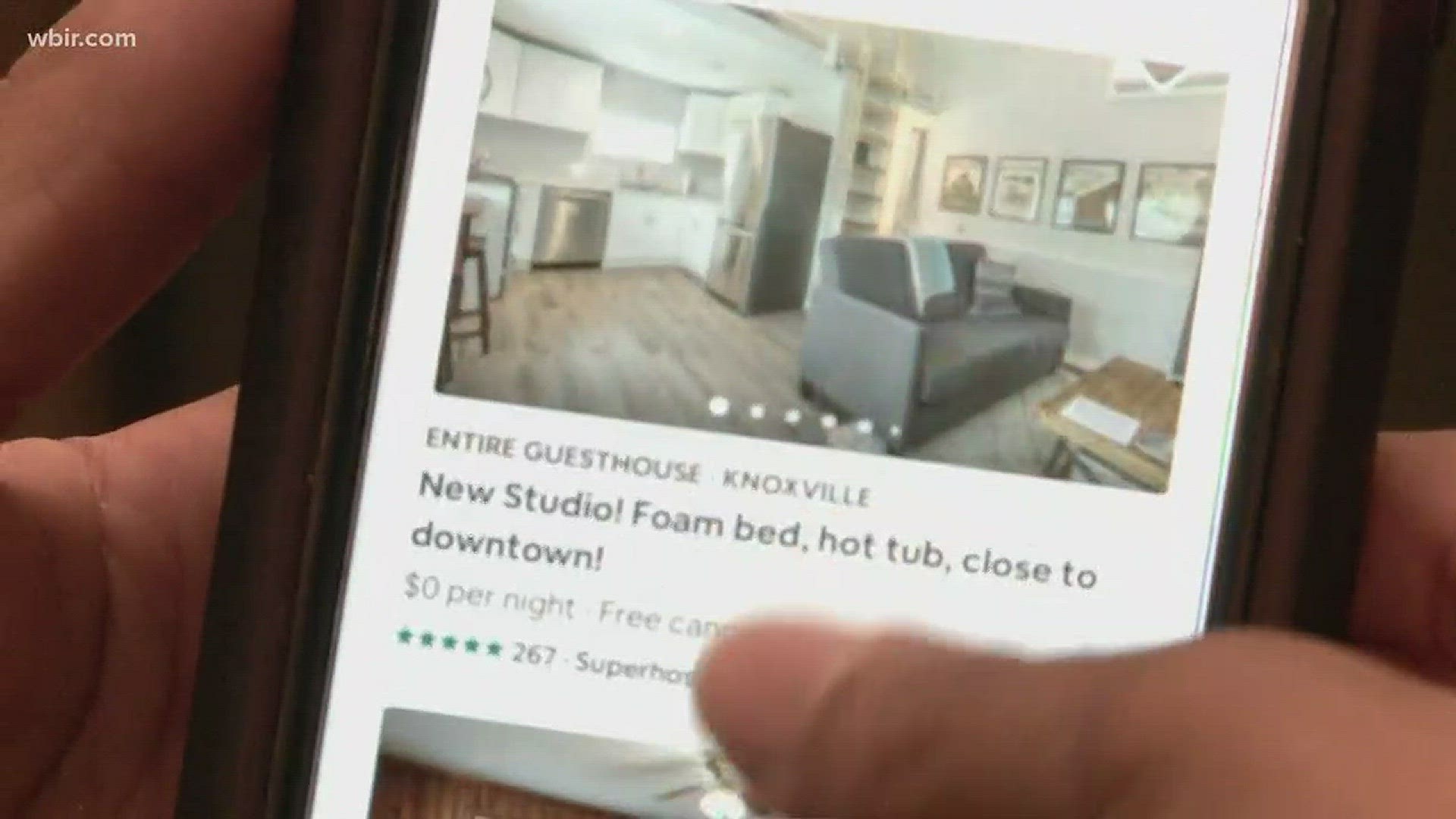 While Hurricane Florence churns toward the Carolinas, here in East Tennessee - Airbnb has activated its Open Homes Program.
