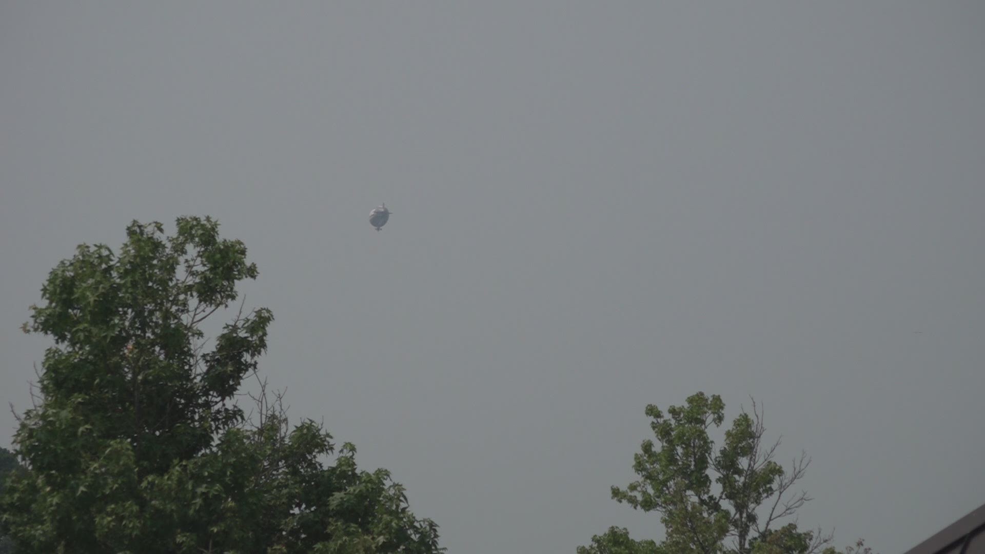 The blimp is flying across East Coast cities throughout July. It started its journey in Nashville on June 24.
