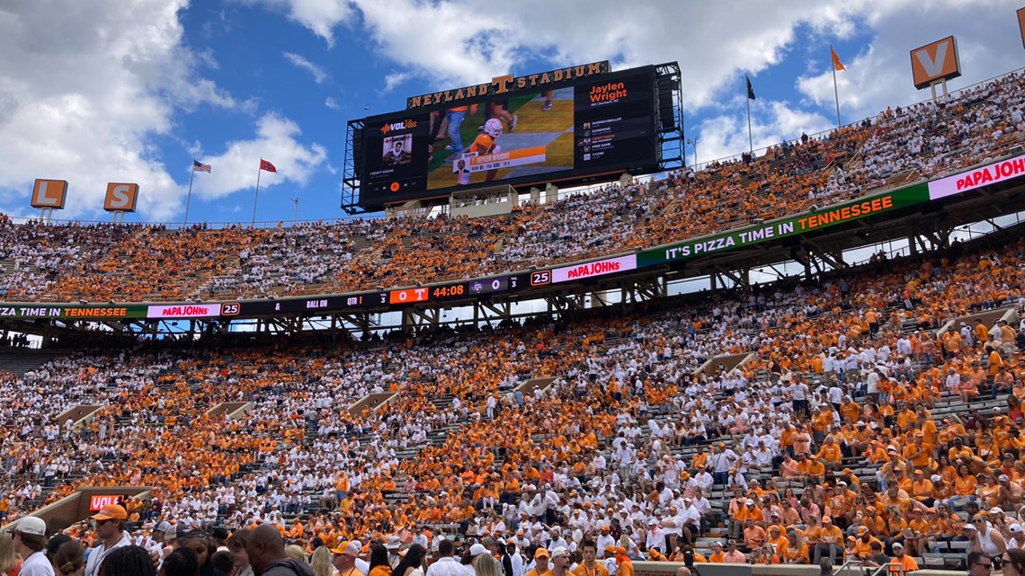 Find out your color section for Checker Neyland game against FL | wbir.com