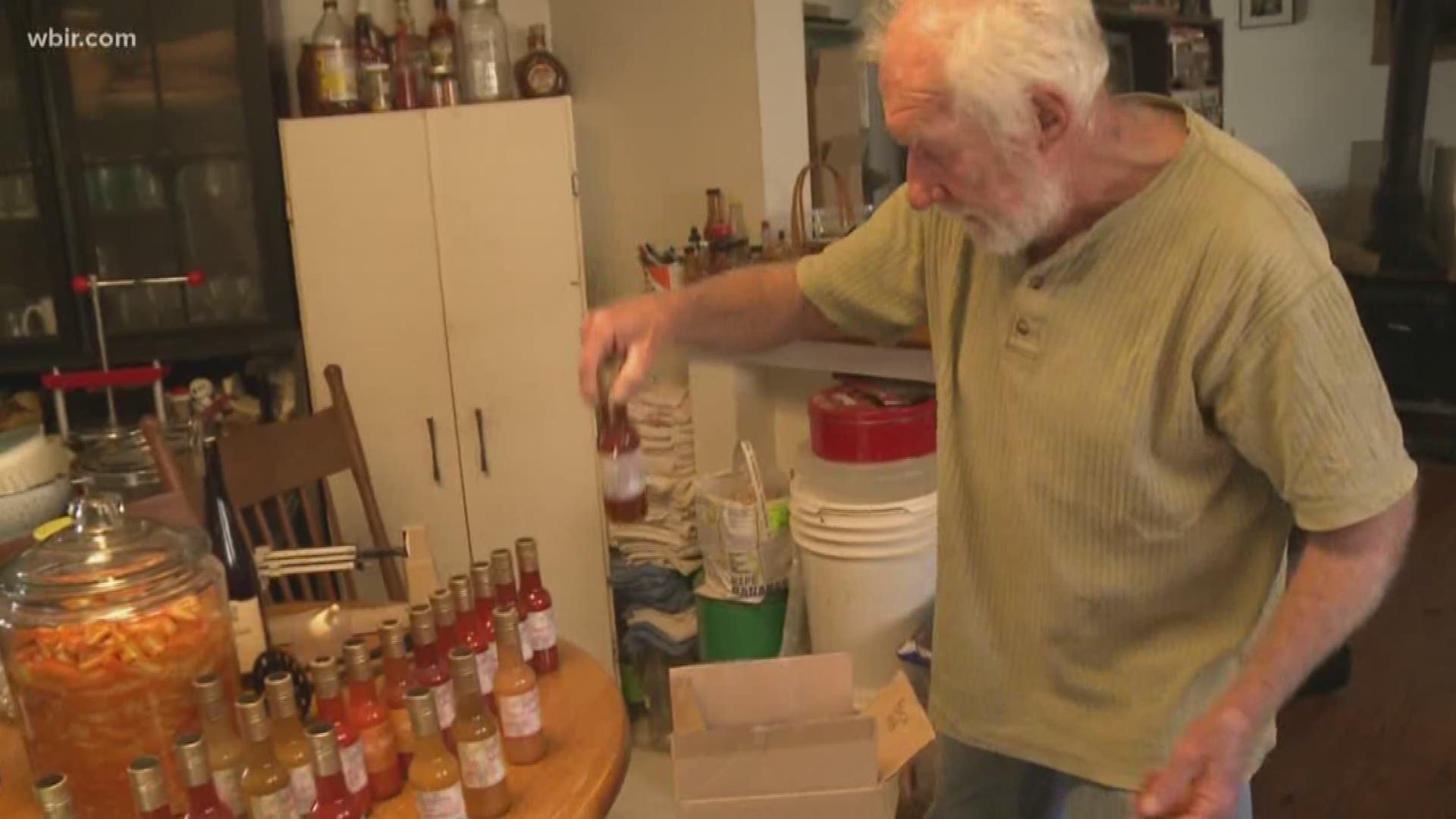 Hot sauce is a love or hate relationship with many people. For one man in East Tennessee, he's made it his life, to love it.