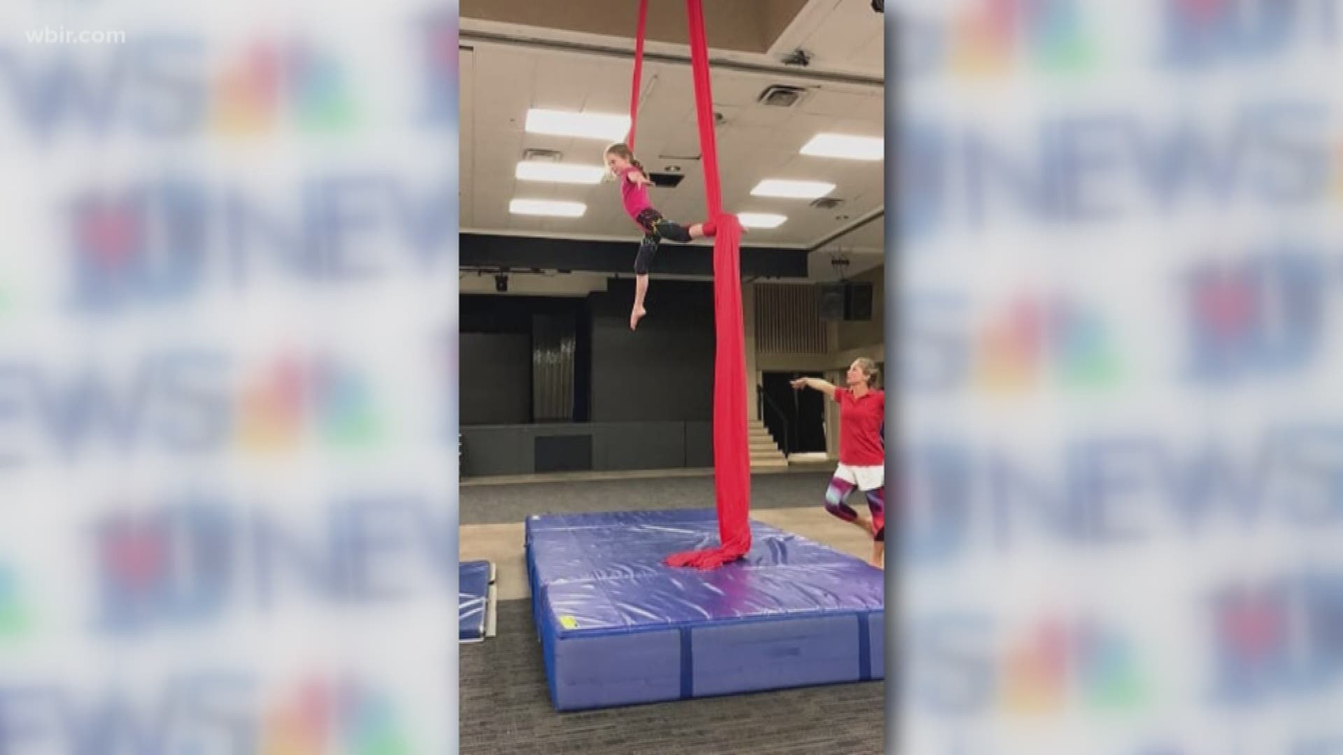 Lily Segars is 10 years old and performs with the Knoxville's Children Theatre. She is super talented and can do some amazing tricks. Dec. 18, 2018-4pm
