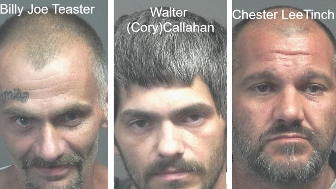 Bcso Three Men Arrested For Burglaries And Thefts