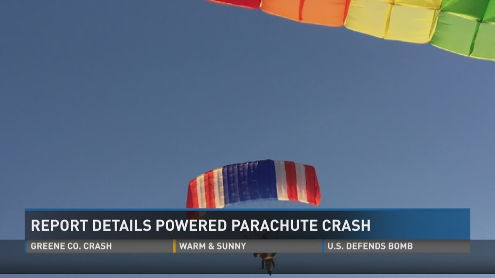 The National Transportation Safety Board has released its preliminary report into a fatal crash involving a powered parachute in Knox County.