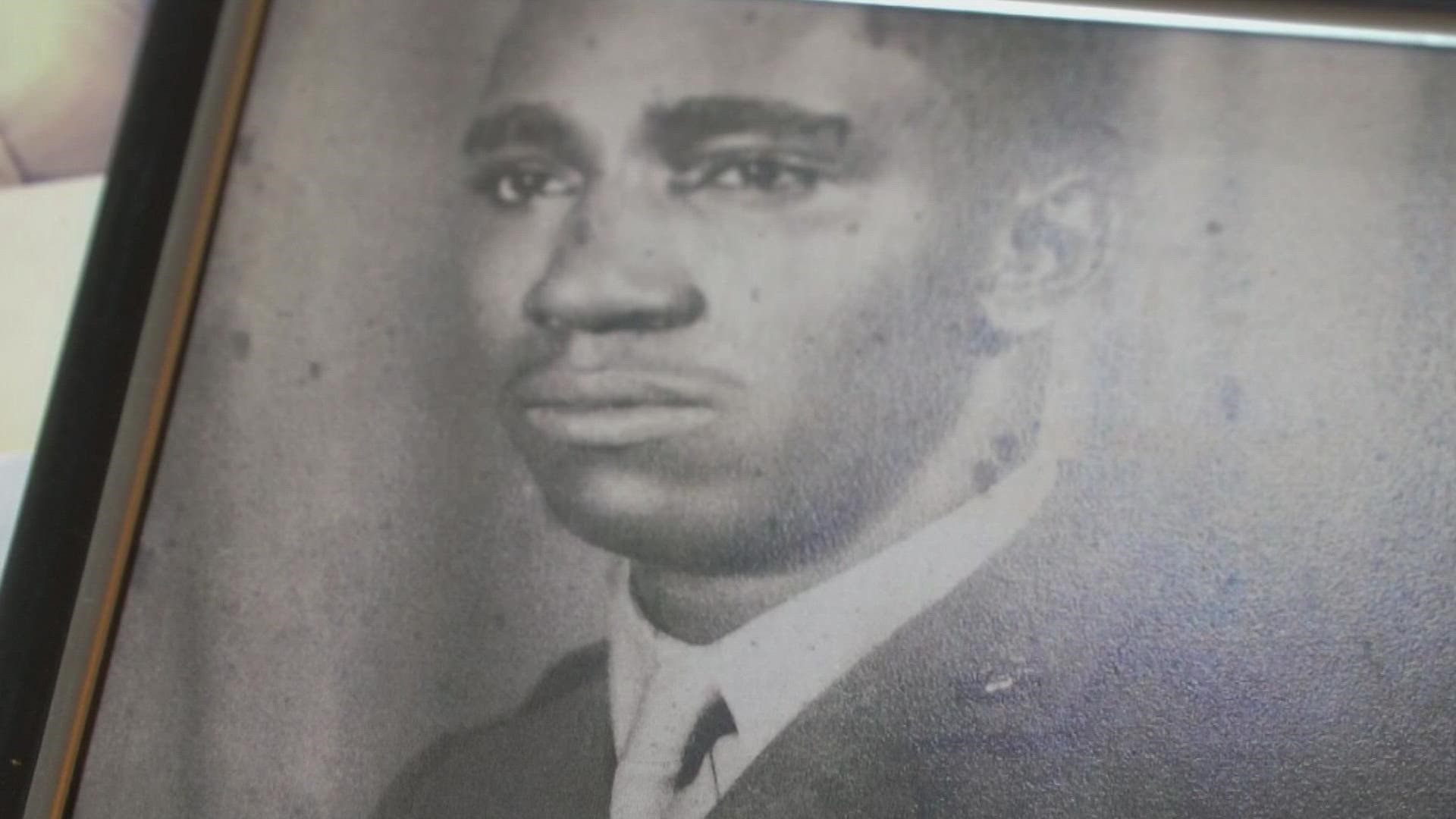 James Cook Senior was part of the Montford Point Marines, who were the first African-Americans to enlist in the Marine Corps in World War II.