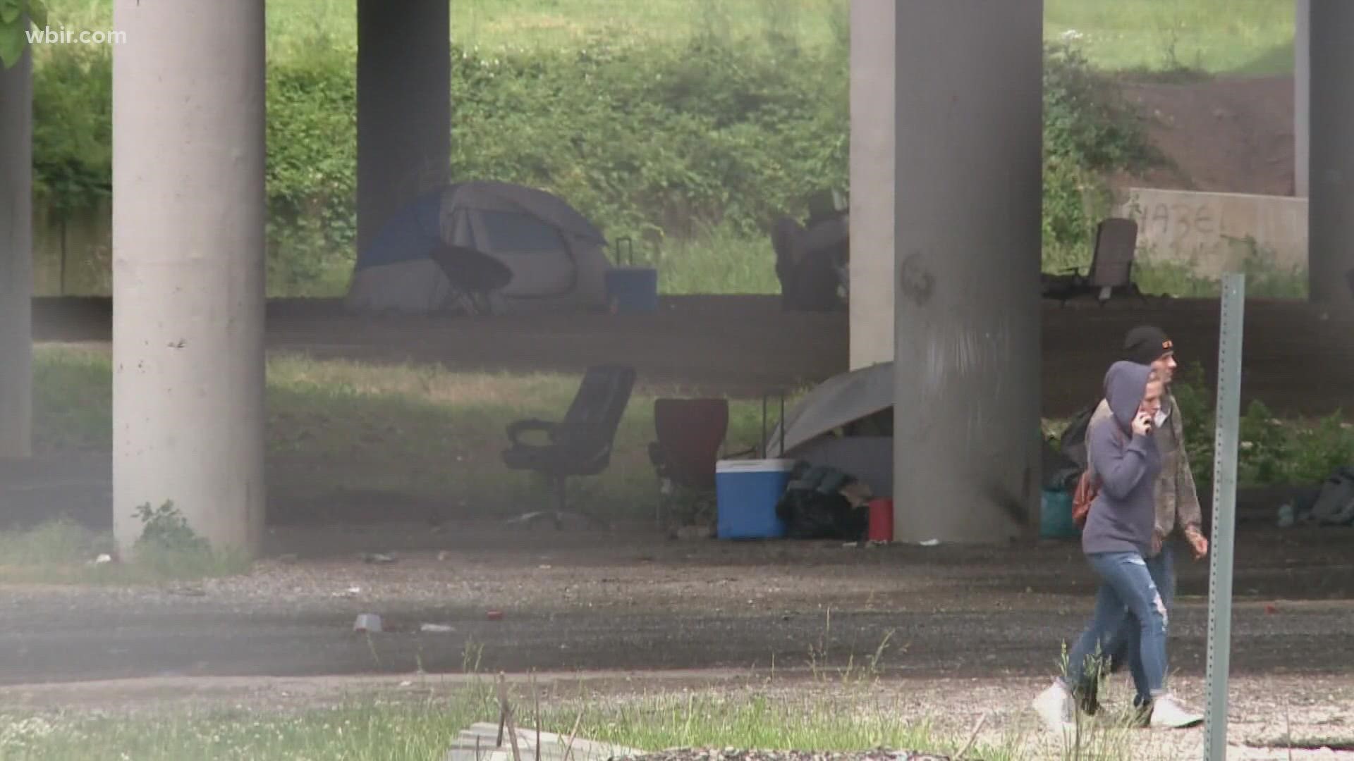 Knoxville's Office on Homelessness says it's expecting an increase in the number of homeless people in the city this year.