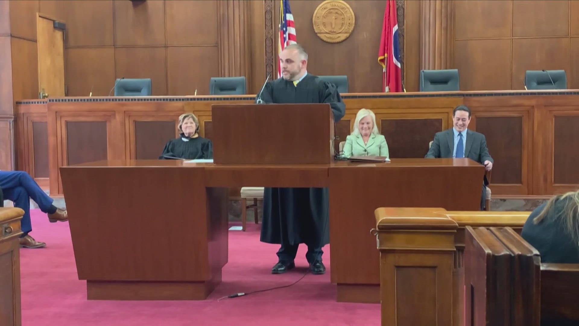 Hector Sanchez was sworn in as Knox County Criminal Court judge in 2022, a title that led him to become the first Hispanic trial court judge in Tennessee.