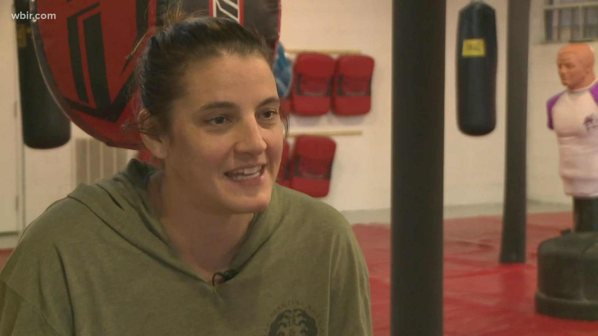 An East Tennessee school teacher found a love for MMA while on a journey to lose weight.