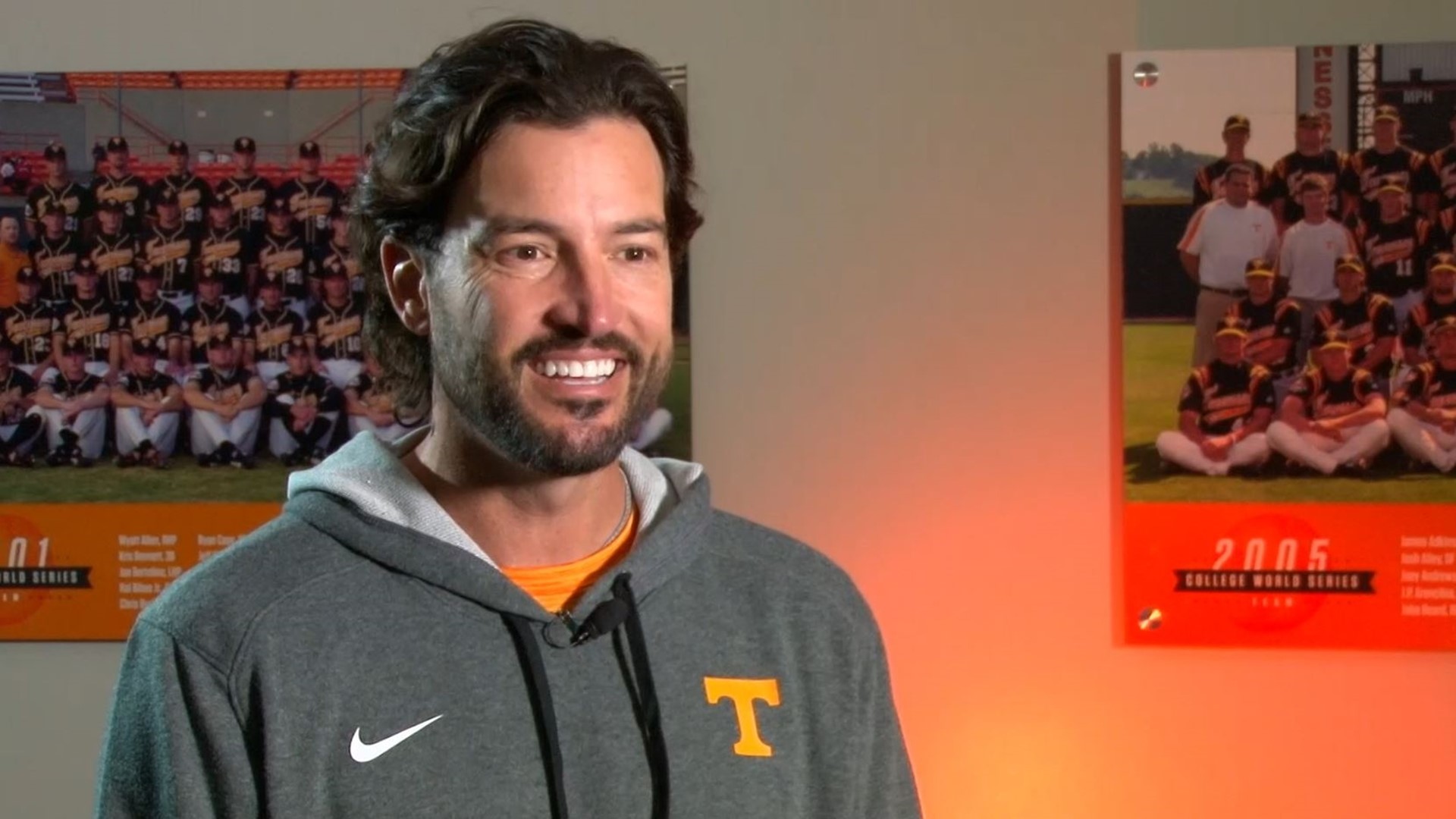 10 Sports Reporter Madison Hock went one-on-one with Vitello to learn about the foundation he's is laying at Tennessee.