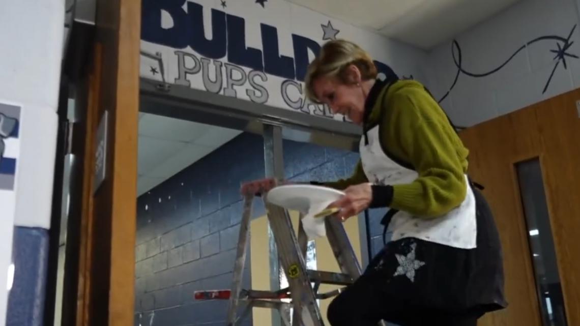 Meet the East Tennessee artist known for whimsical murals at local schools