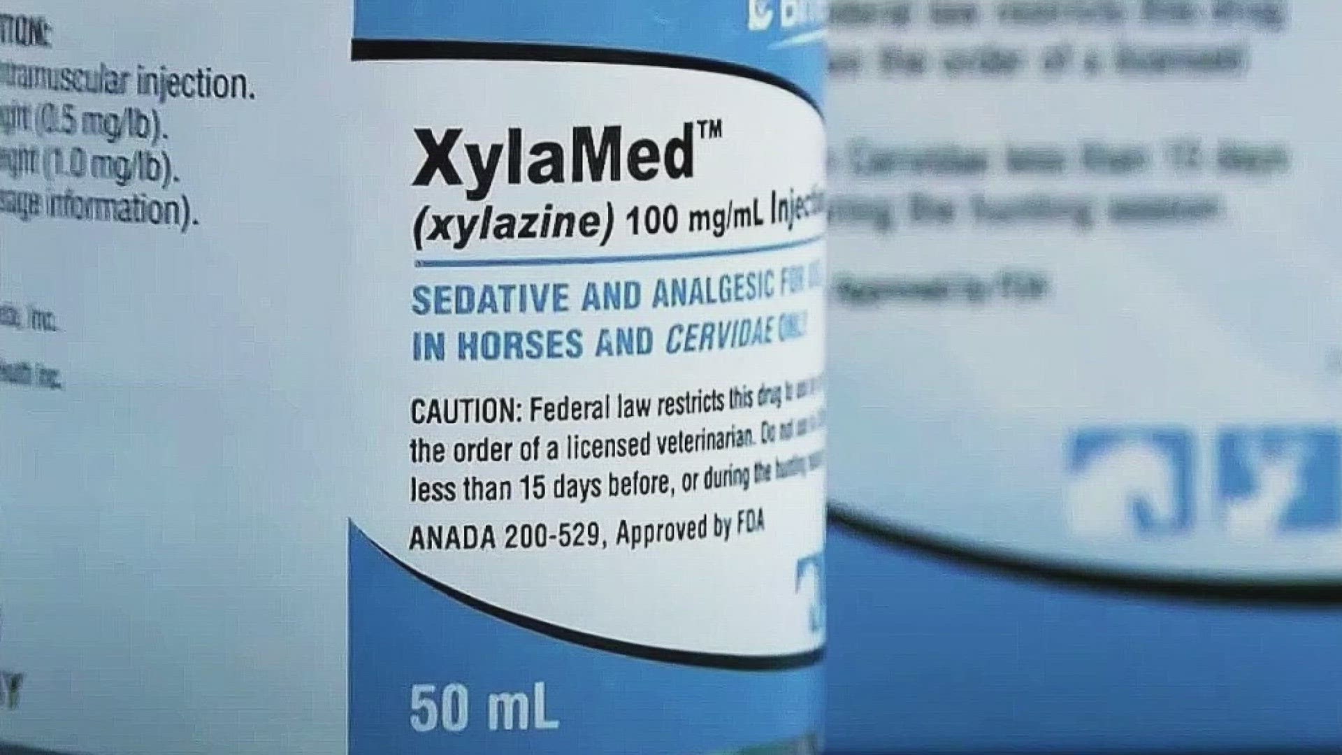Xylazine, or tranq, is a horse tranquilizer that's being mixed with street drugs, the TBI said.