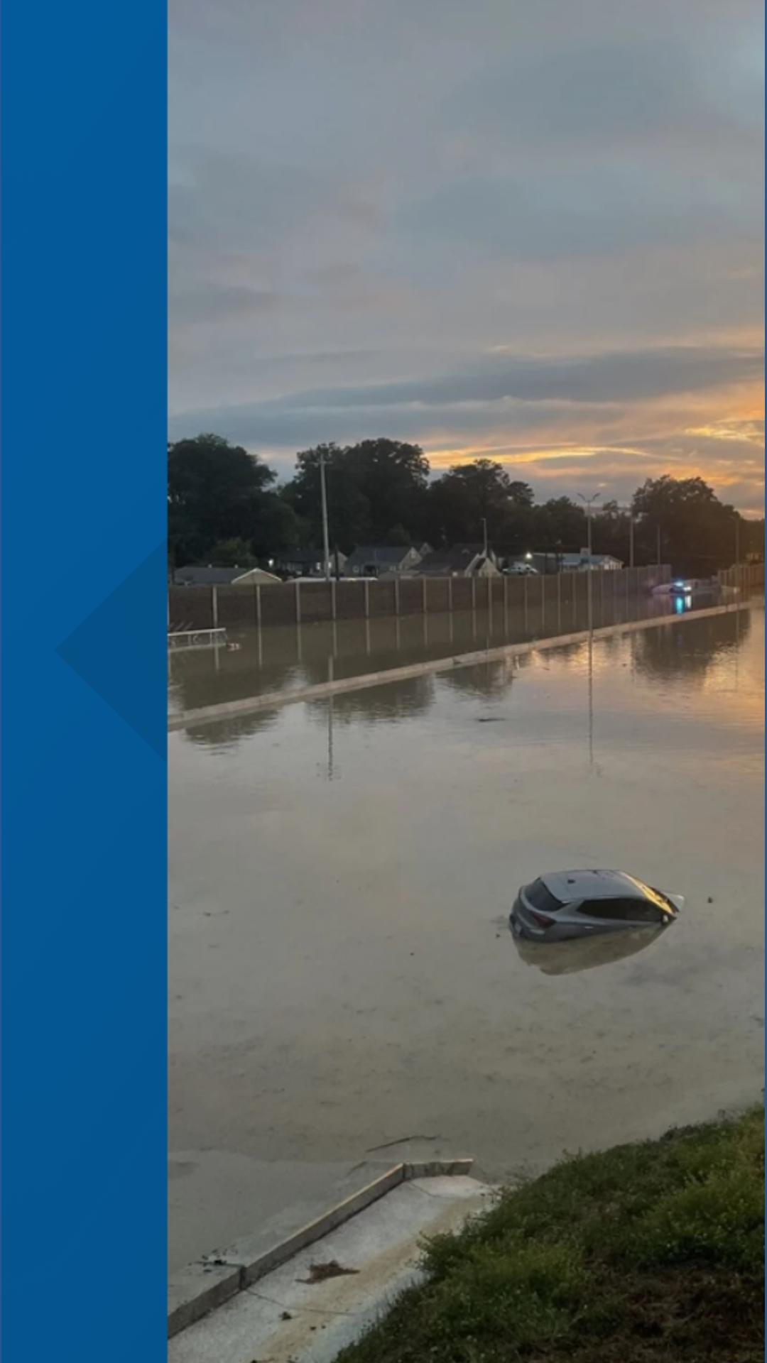 Heavy rains, flooding slam parts of Chattanooga | wbir.com