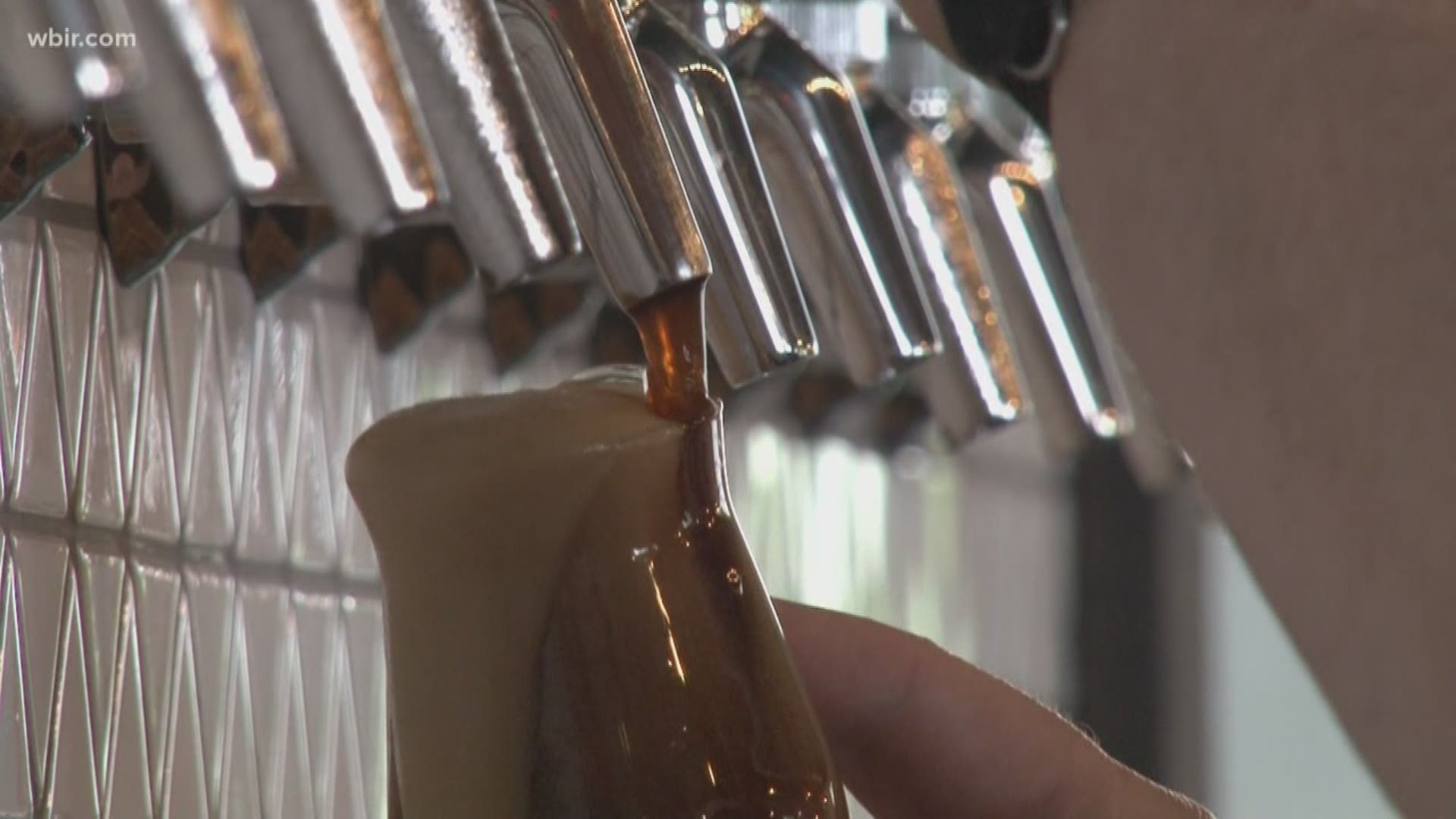 In East Tennessee -- the beer industry made jobs for nearly 9,500 people last year. That's everyone from brewers and bar tenders, to farmers and construction workers.