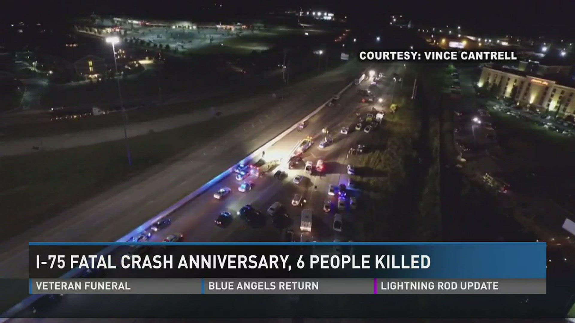 It's been one year since 6 people died in a crash near Chattanooga.