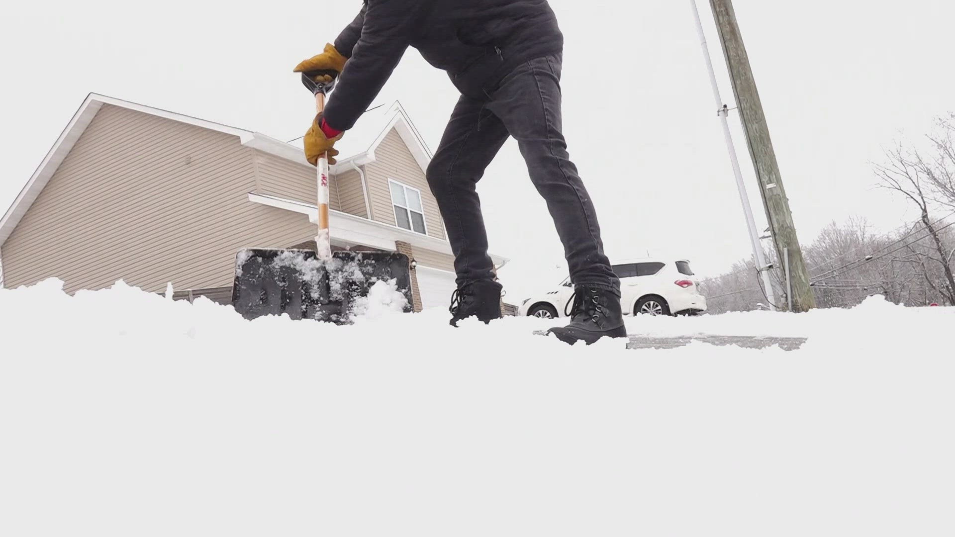 Neighbors in Blount County spent much of Tuesday shoveling out sidewalks and driveways after a winter storm.