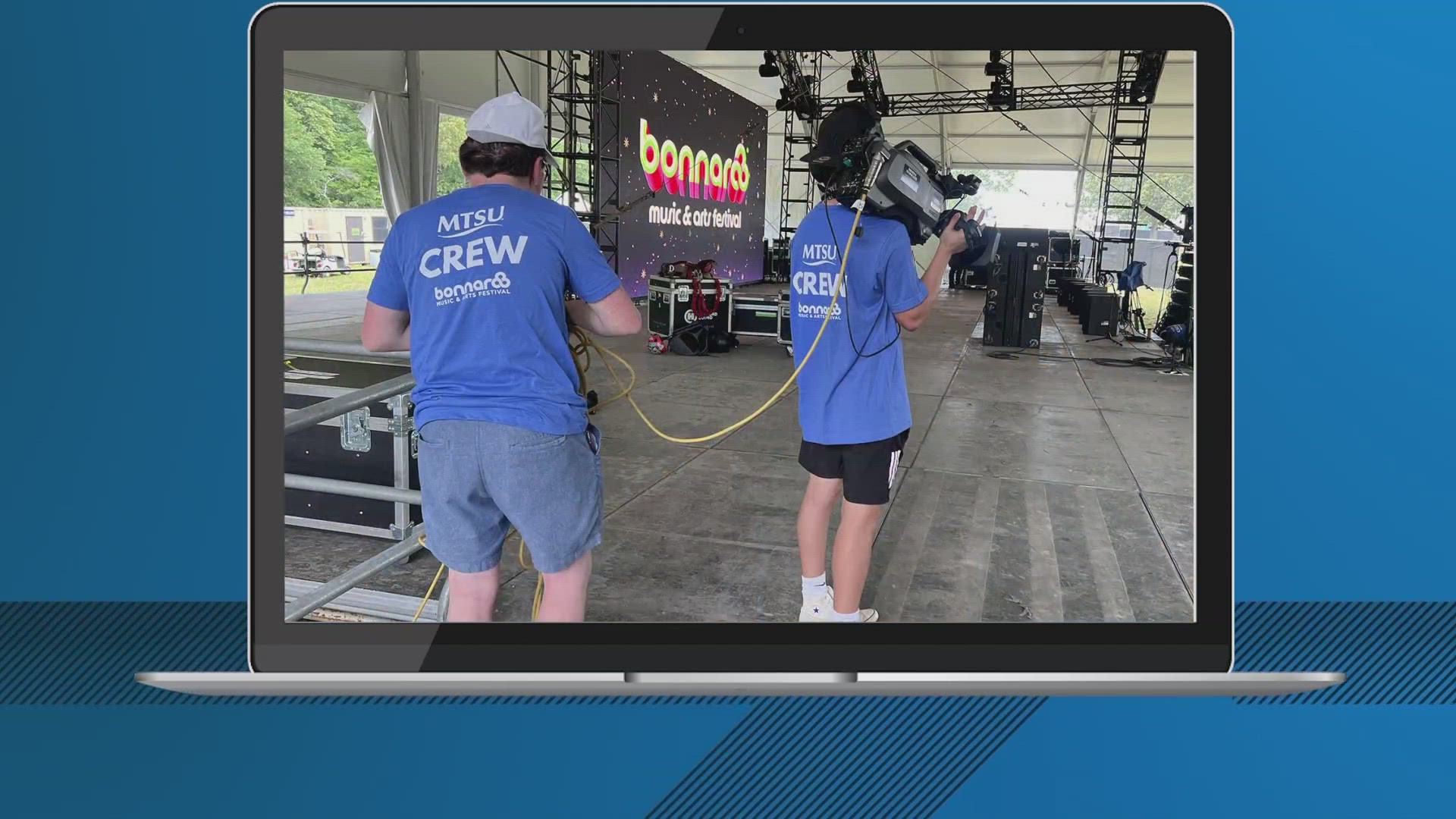 Students will capture images and sound from around 35% of the concerts at Bonnaroo 2023.