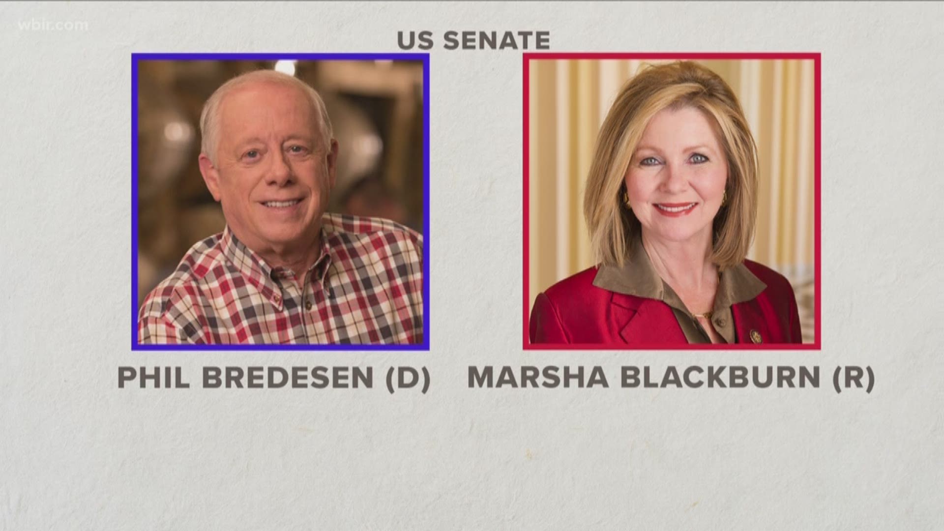 Rep. Marsha Blackburn and Democrat nominee Phil Bredesen prepare for tonight's results