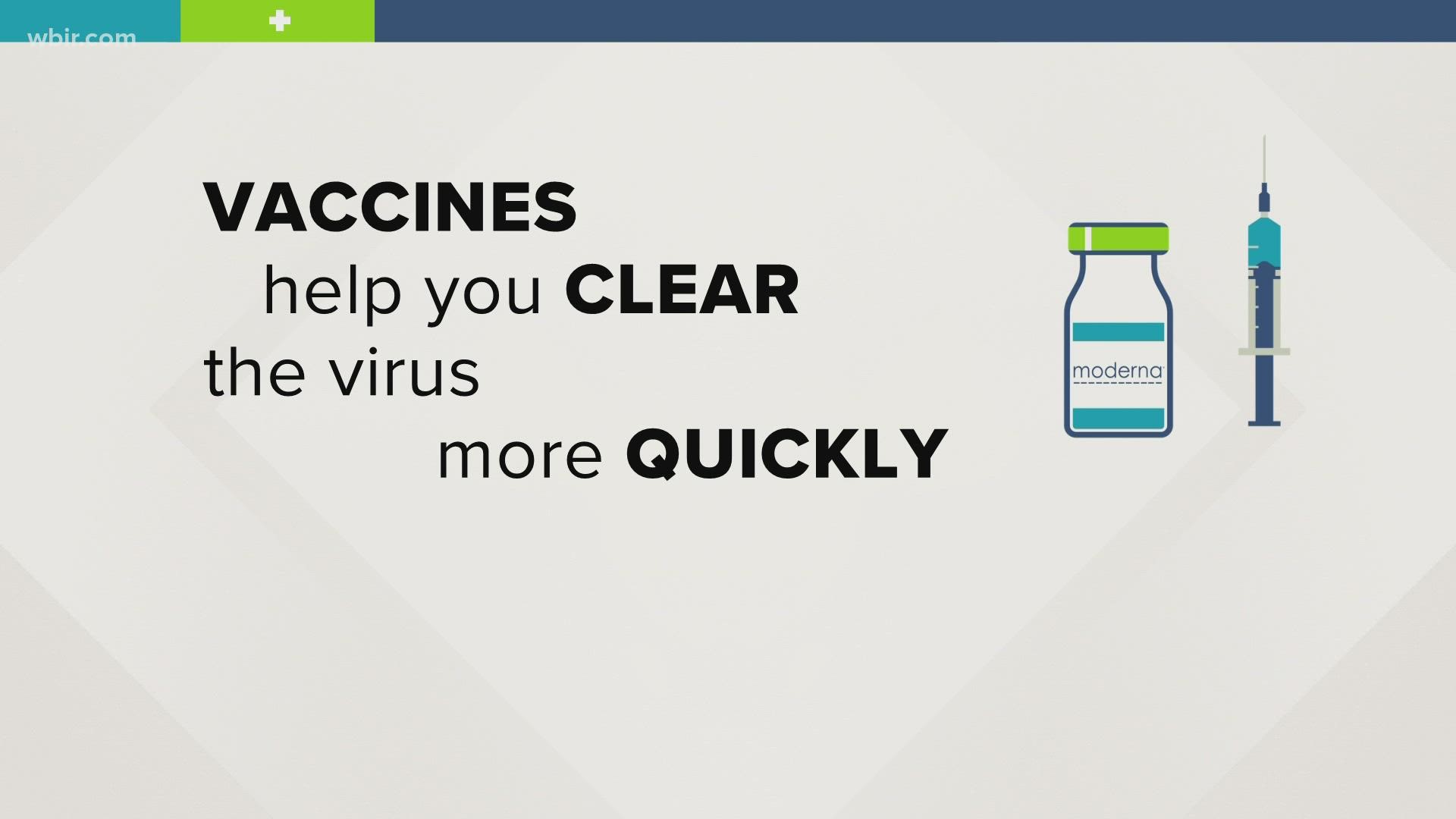 Health leaders said that the Omicron variant of COVID-19 does not make people as sick as previous kinds of the coronavirus.