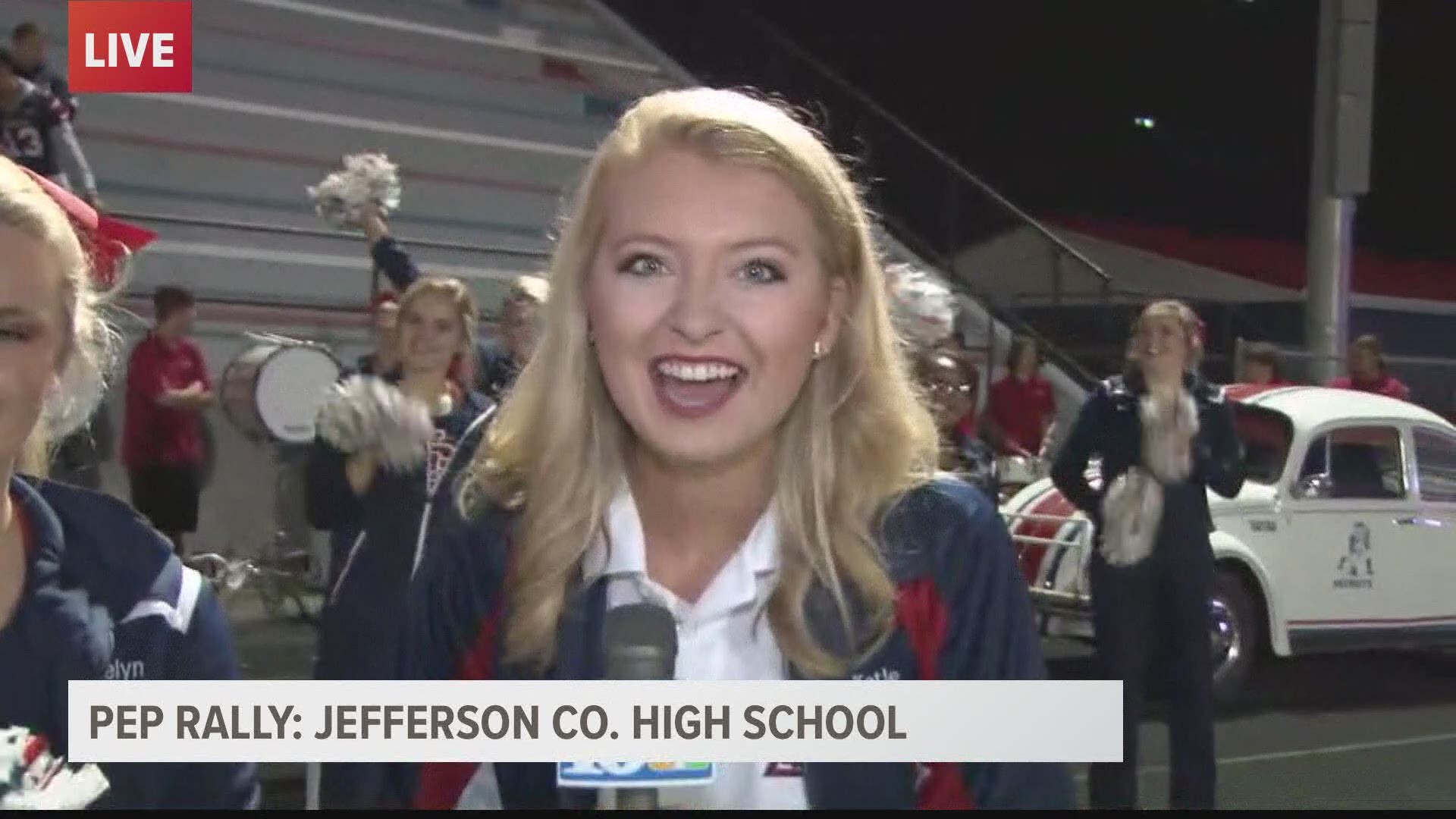 Jefferson County High School students show of a flare and passion for their team, the Patriots!