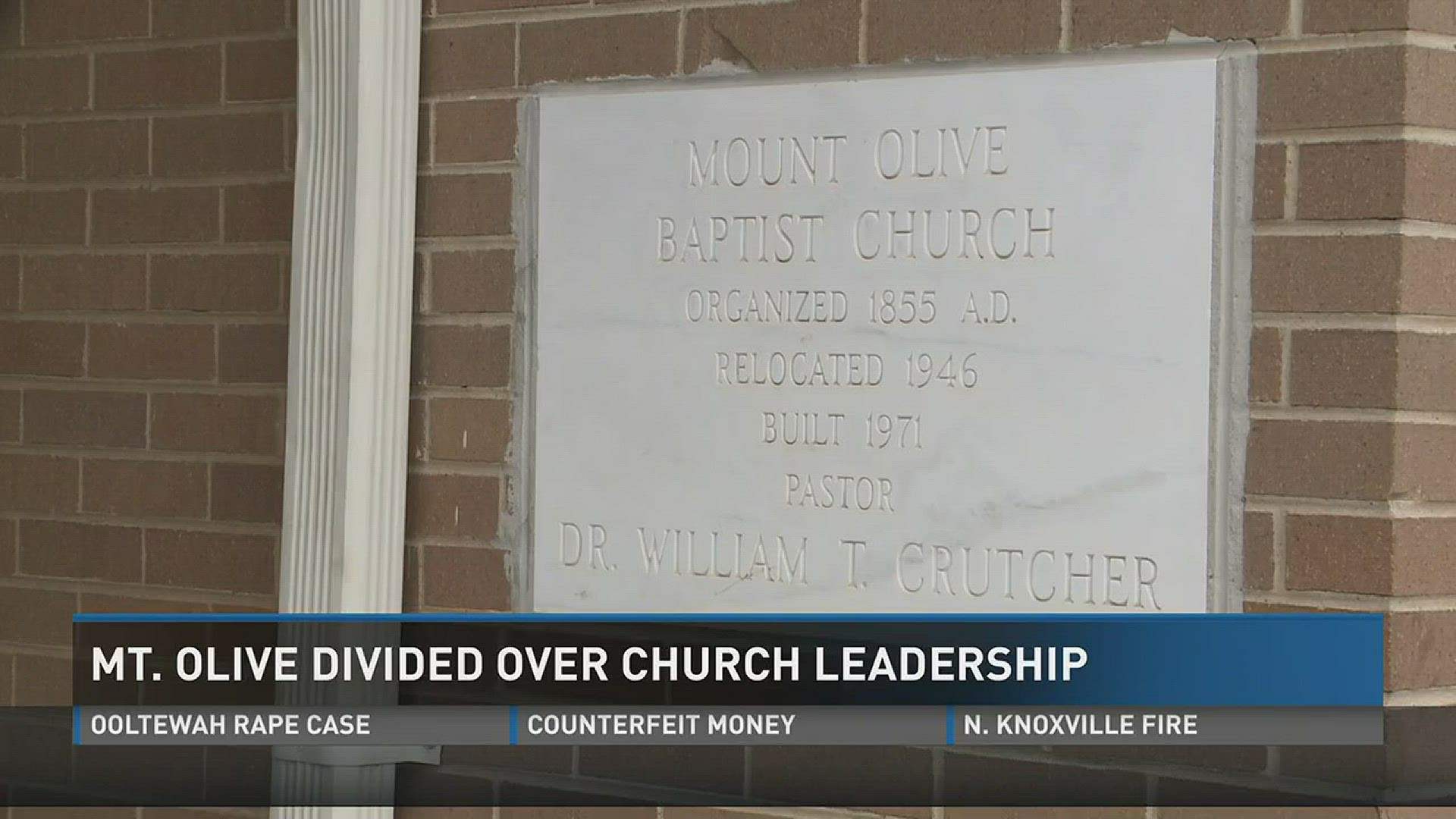 The congregation of a historic Knoxville church hasn't had a normal Sunday service in weeks after voting to get rid of its pastor.